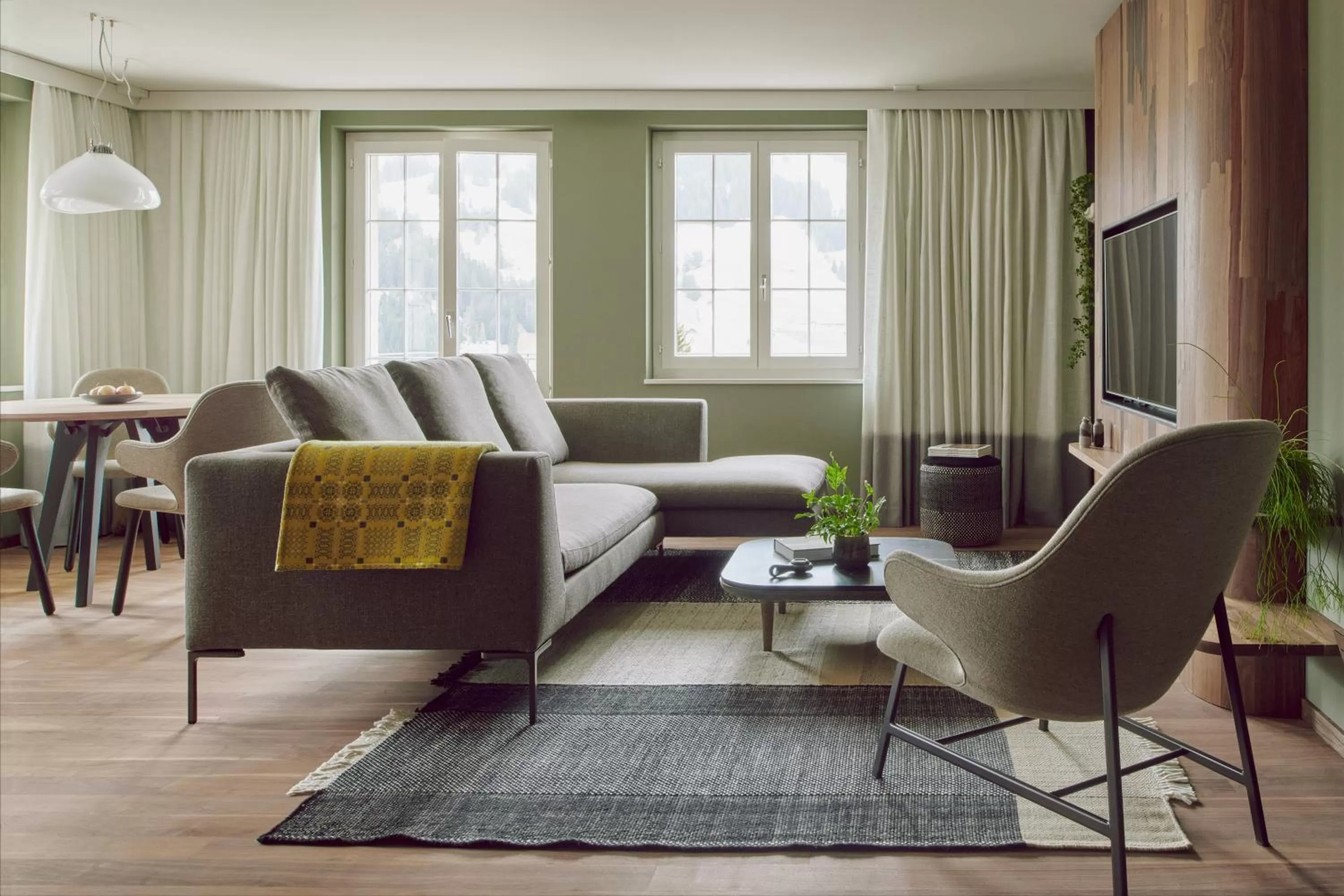 Living room in The Cambrian