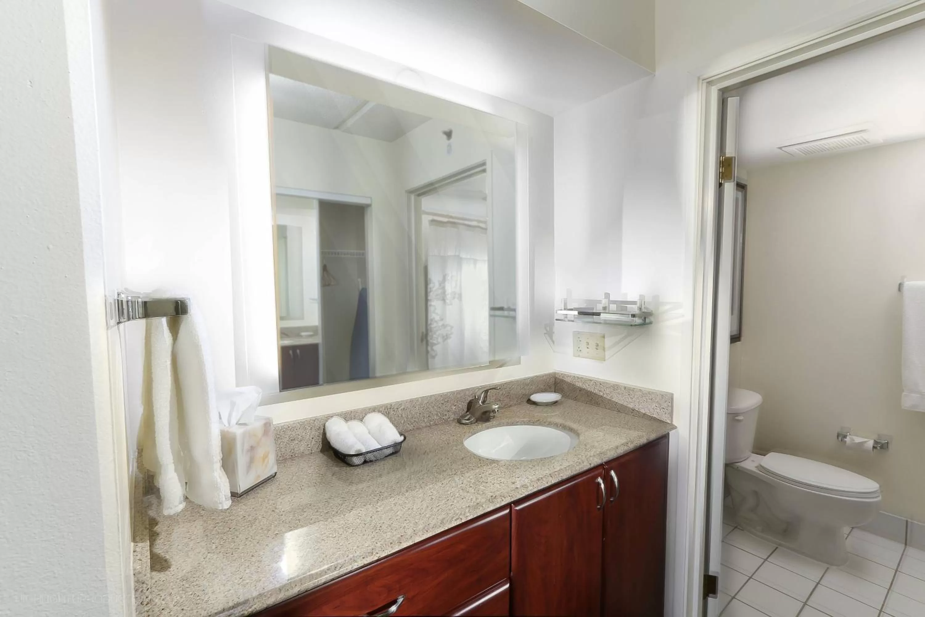 Bathroom in Residence Inn Fort Worth Alliance Airport