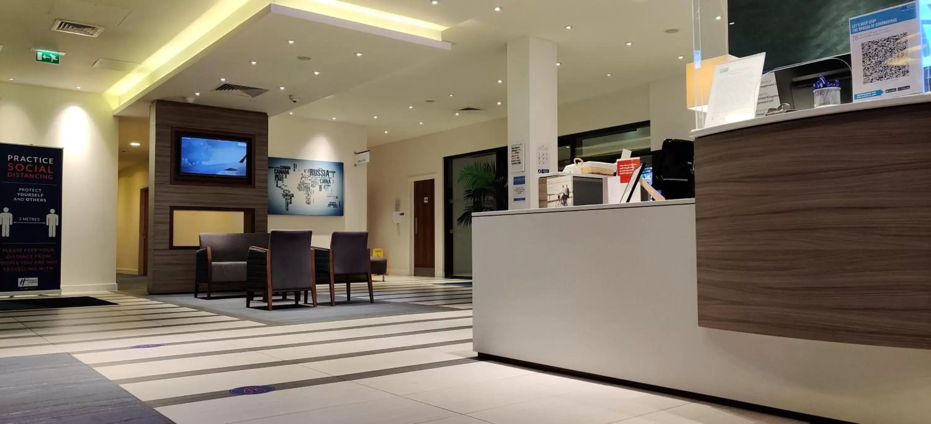 Lobby or reception in Holiday Inn Express London - ExCel, an IHG Hotel