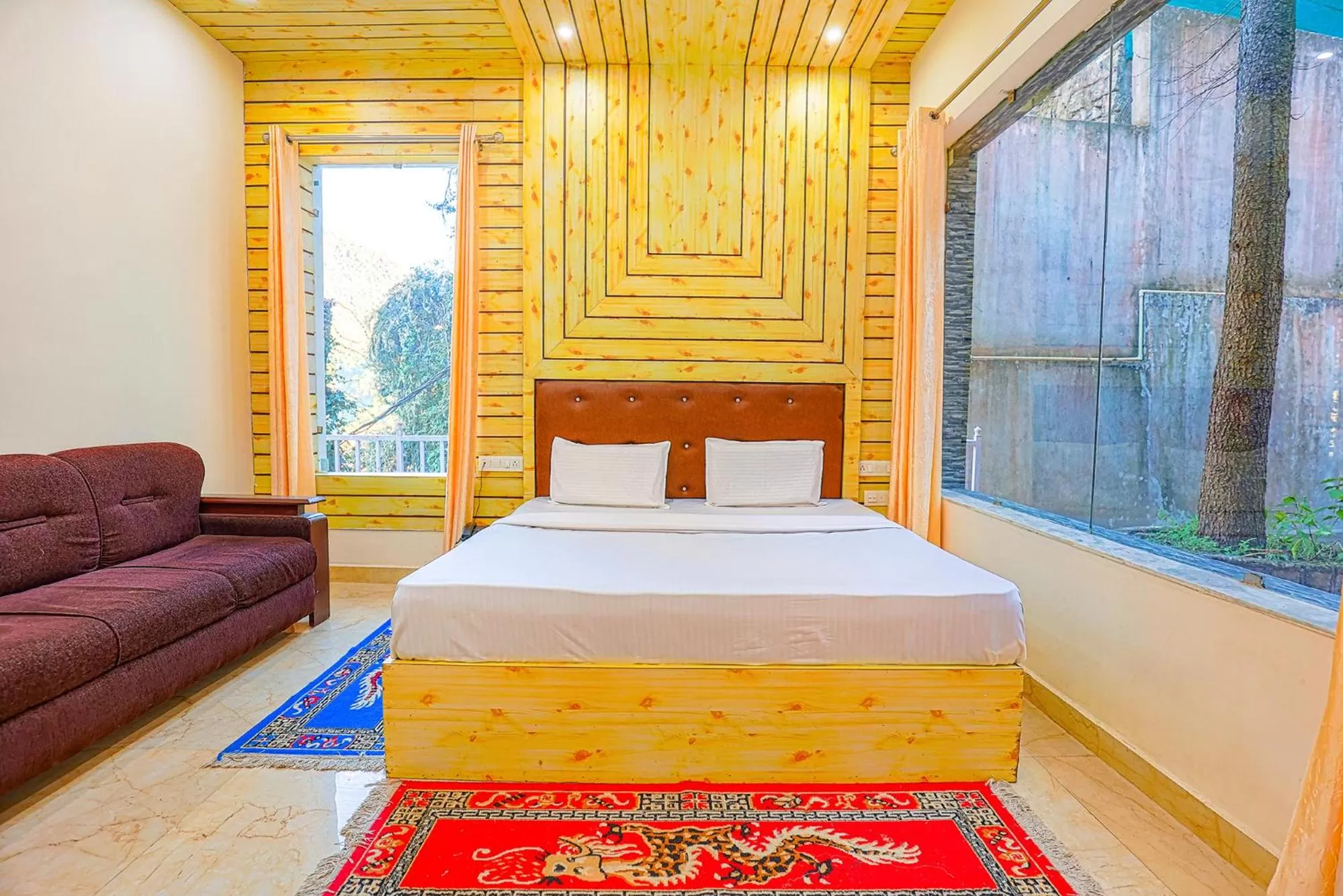 Bedroom, Bed in FabHotel Green Origins