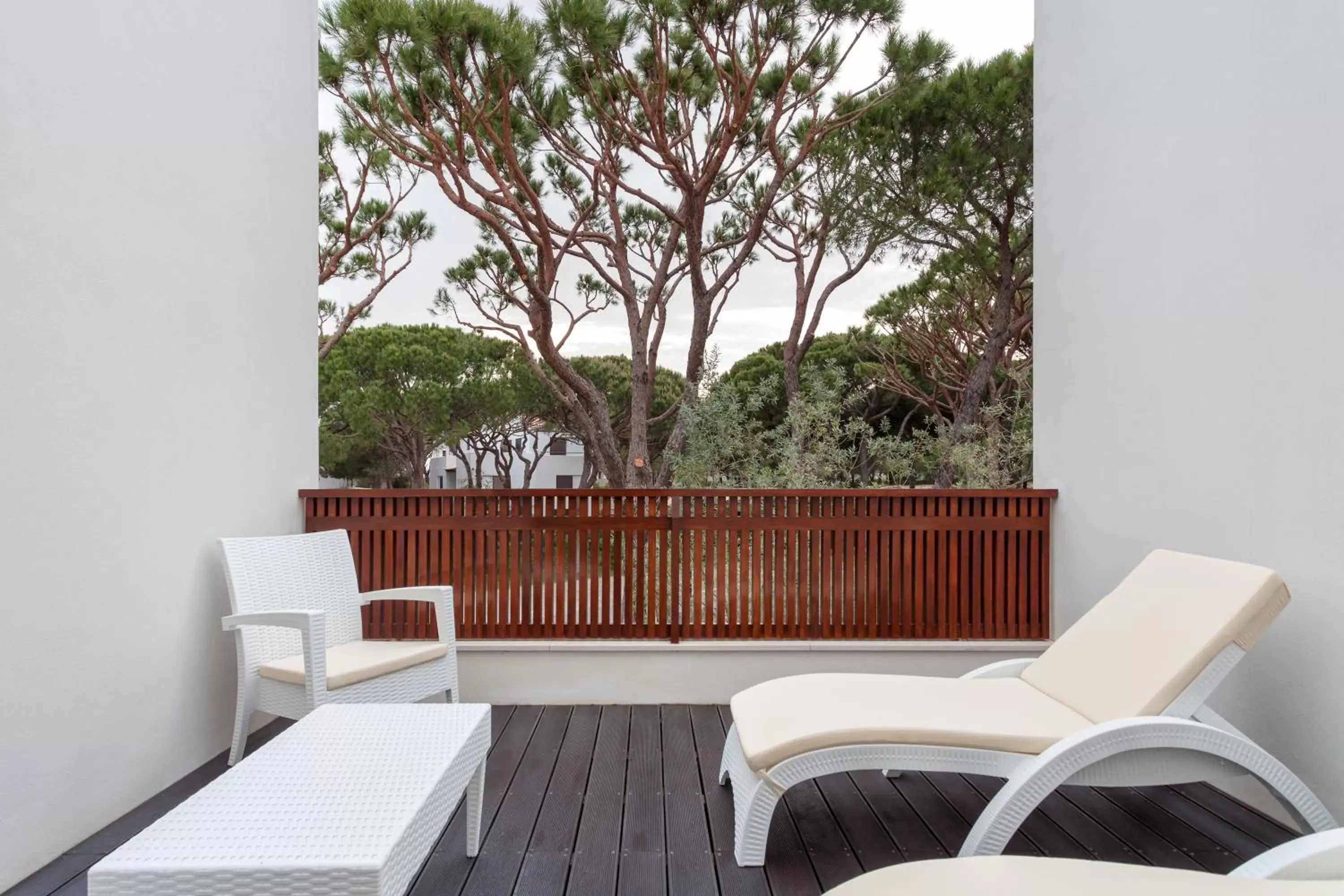 Patio in Pine Cliffs Village & Suites