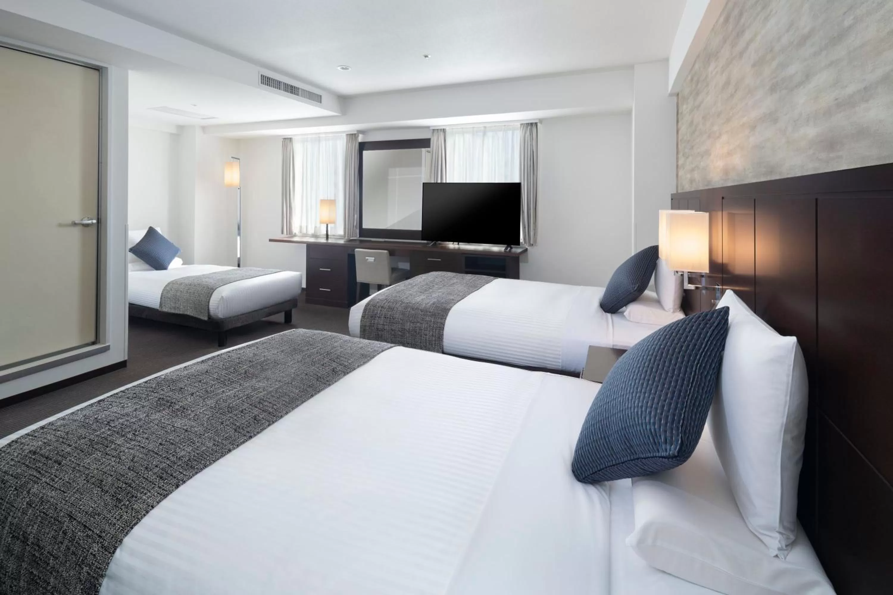 Photo of the whole room, Bed in ART HOTEL Nippori Lungwood