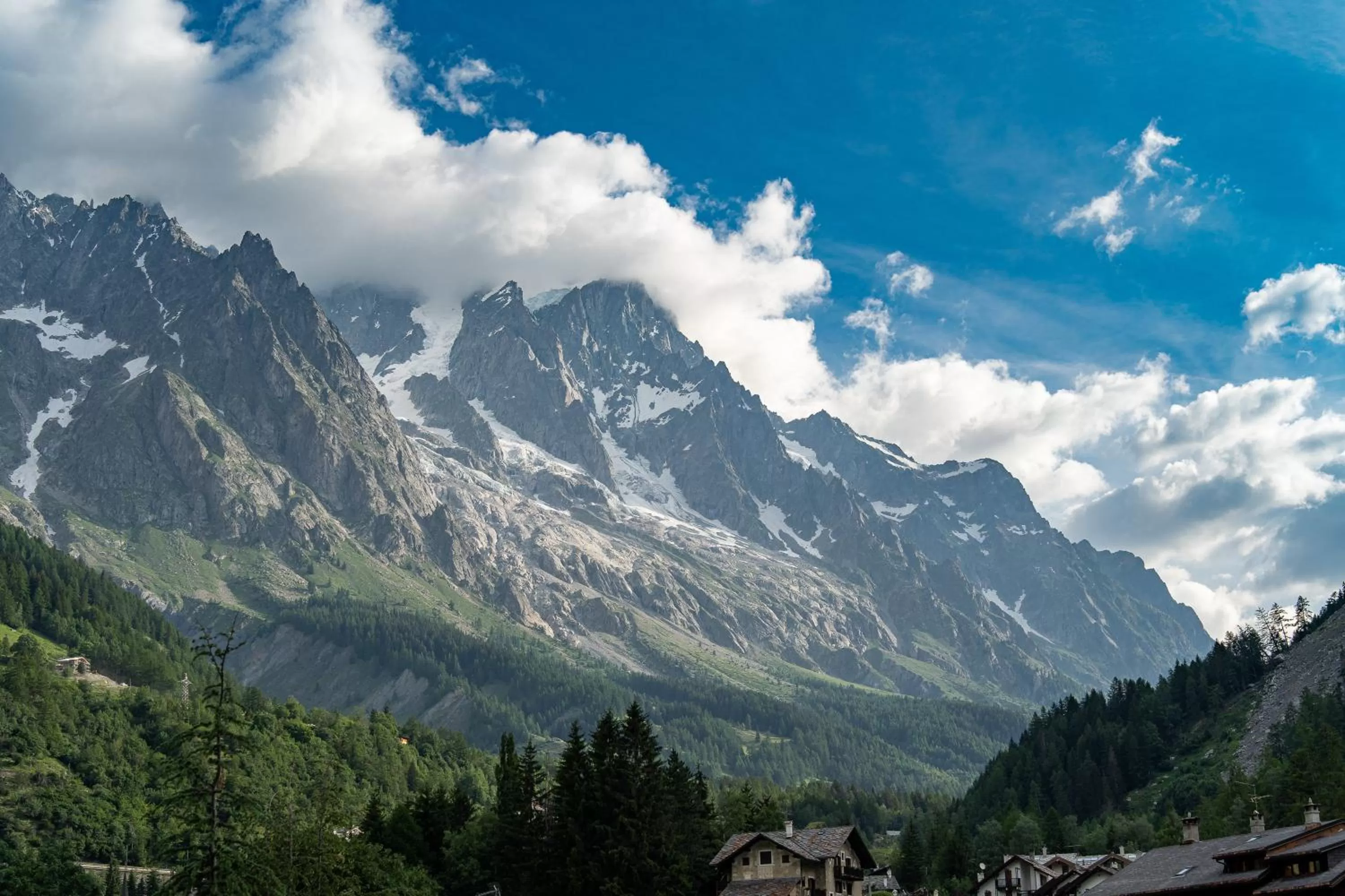 Natural landscape in TH Courmayeur