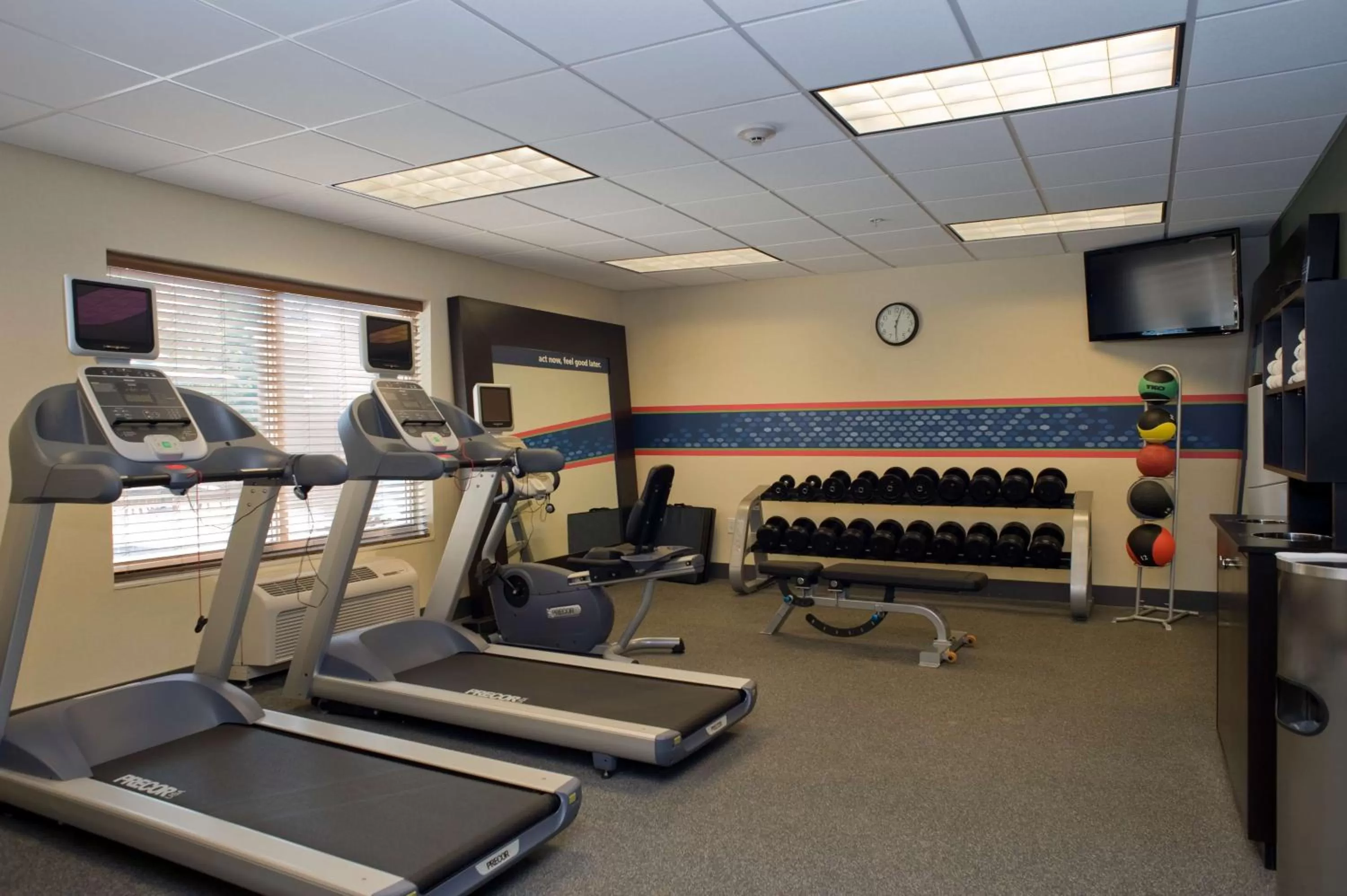 Fitness centre/facilities in Hampton Inn Anderson/Alliance Business Park
