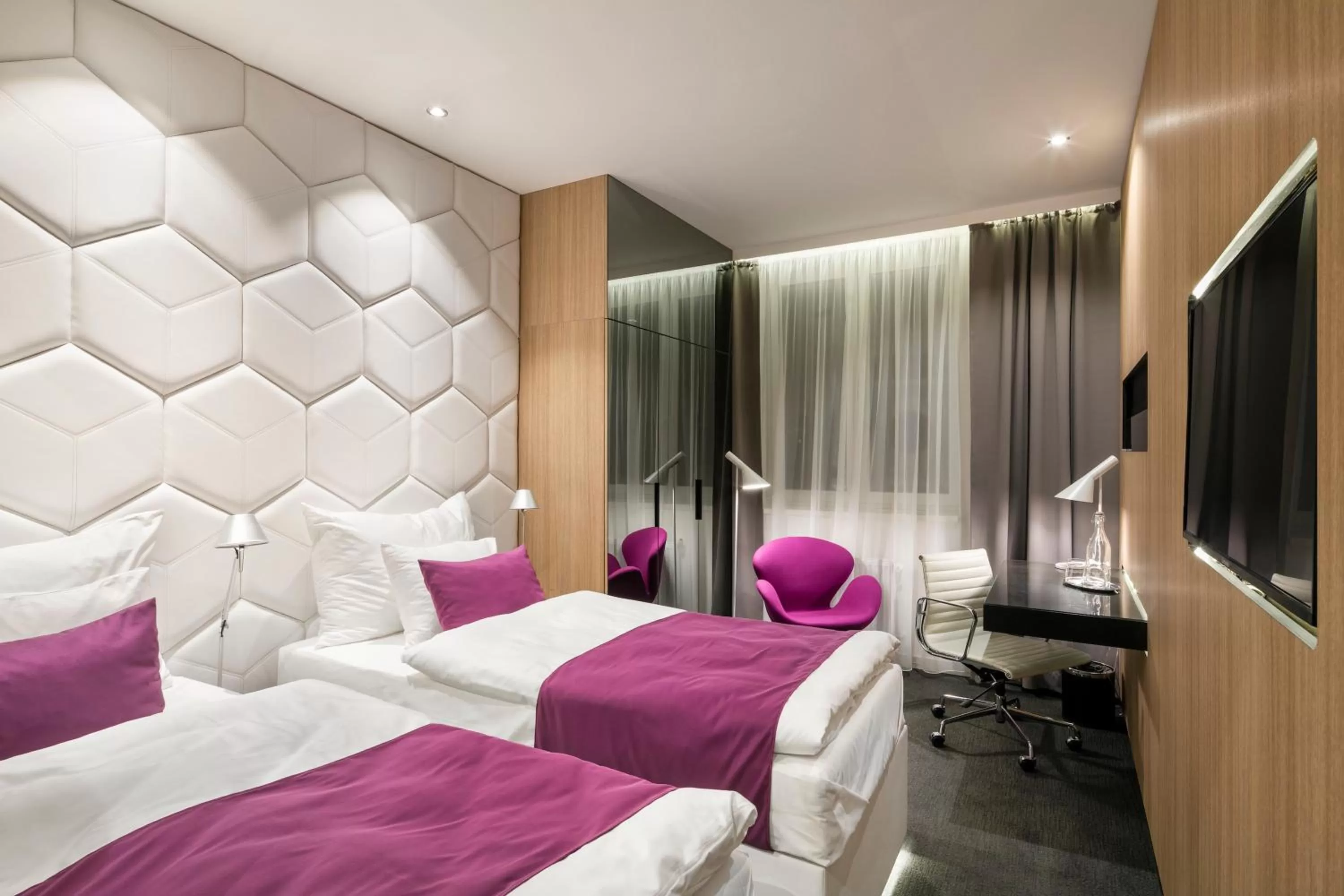 Bed in Pytloun Grand Hotel Imperial