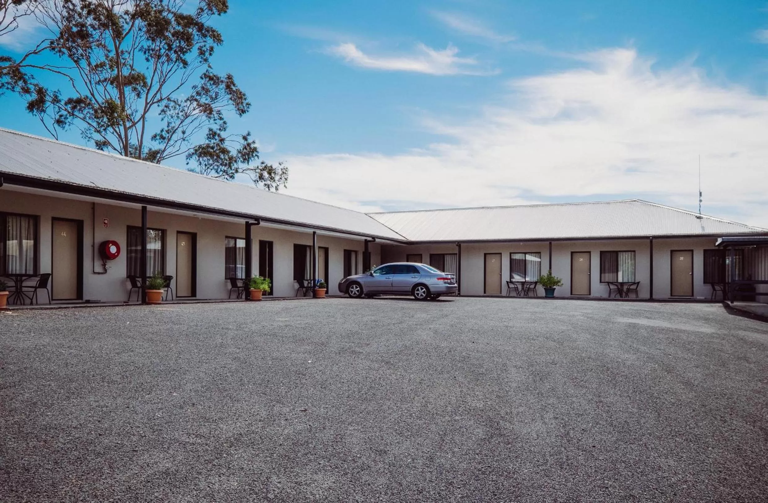 Property building in Artesian Spa Motel