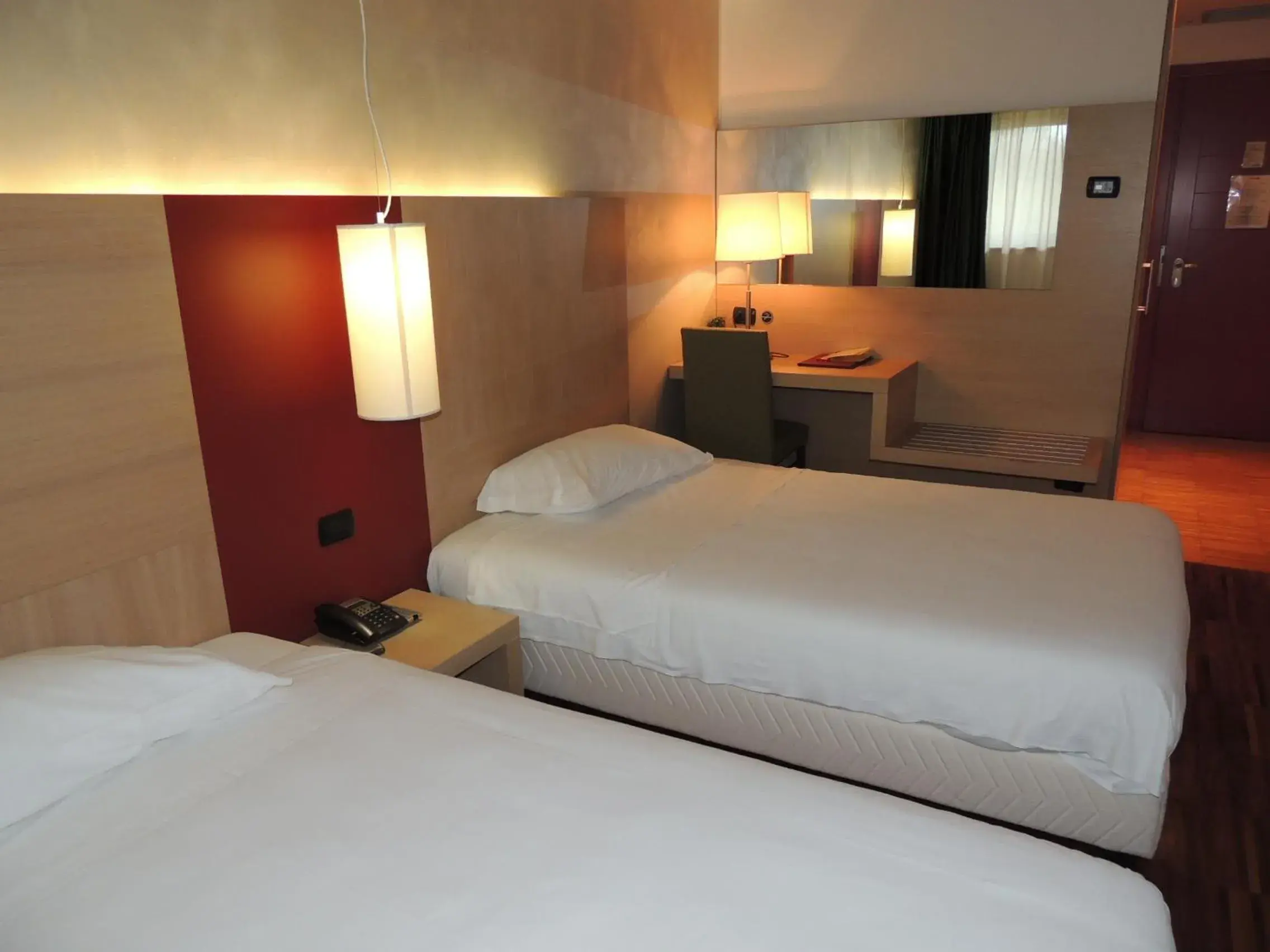 Bed in Cascina Scova Resort