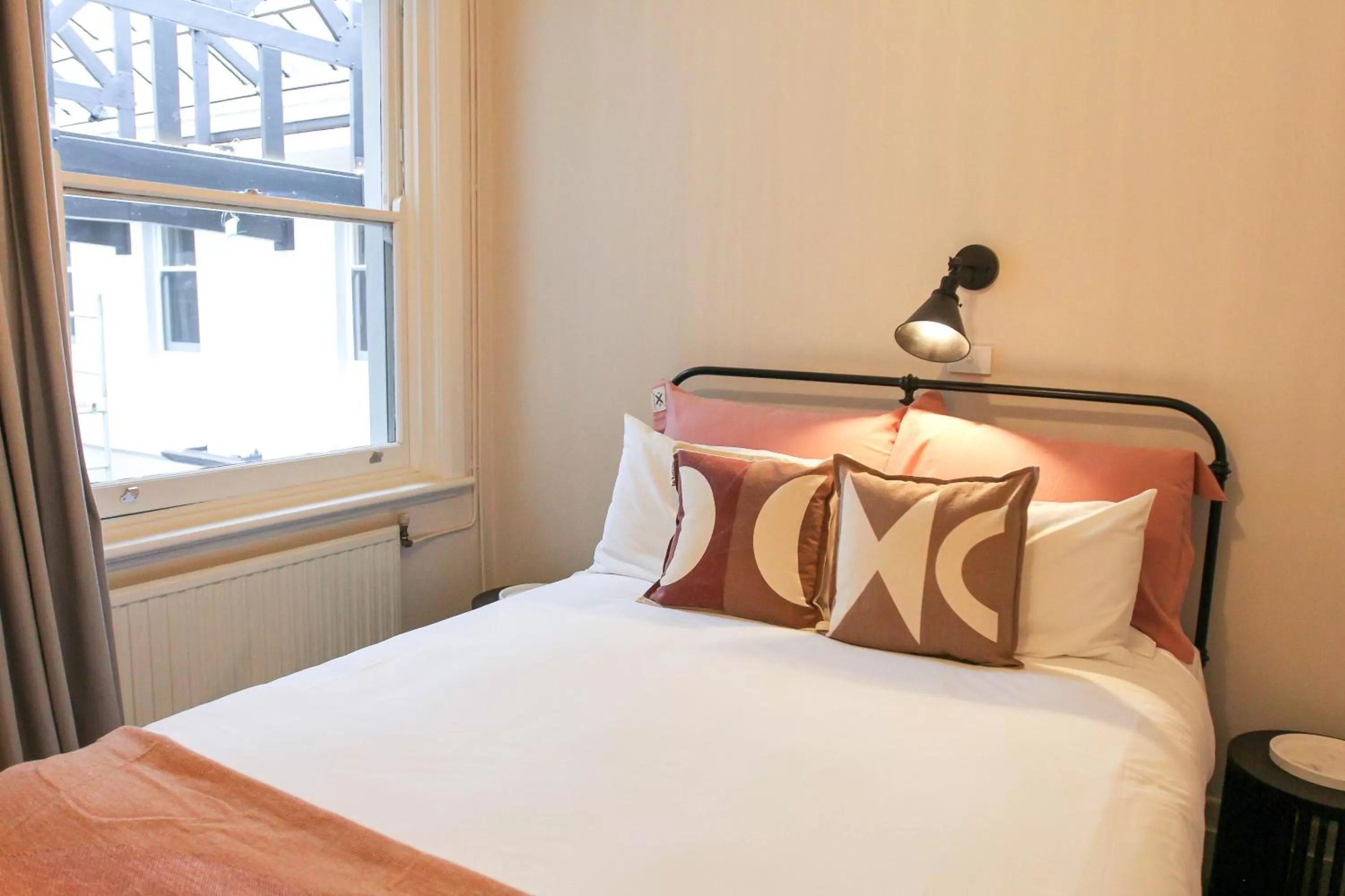 Bed in Alpine Hotel, Eat Drink Sleep