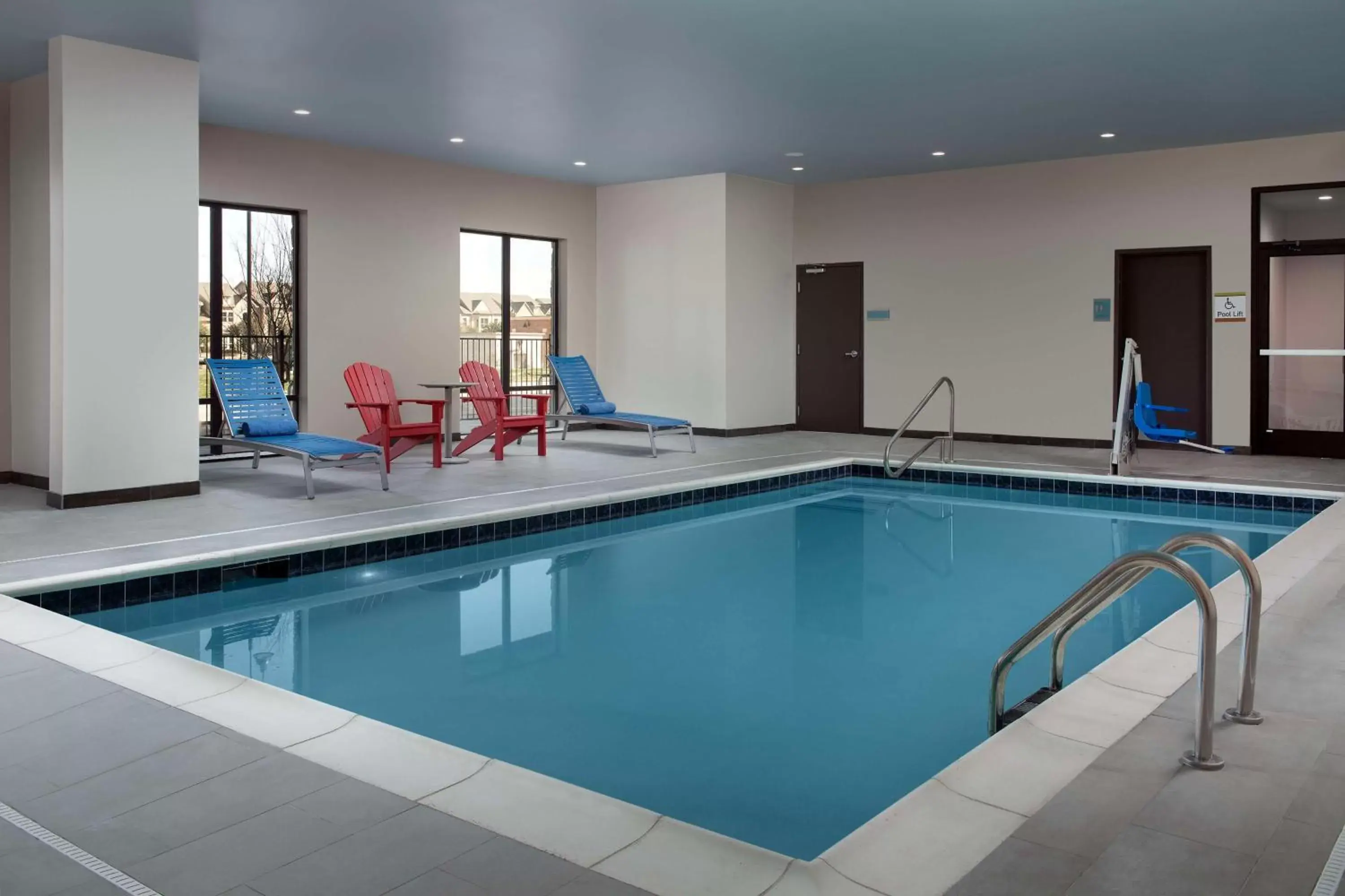 Pool view, Swimming Pool in Home2 Suites By Hilton Flower Mound Dallas