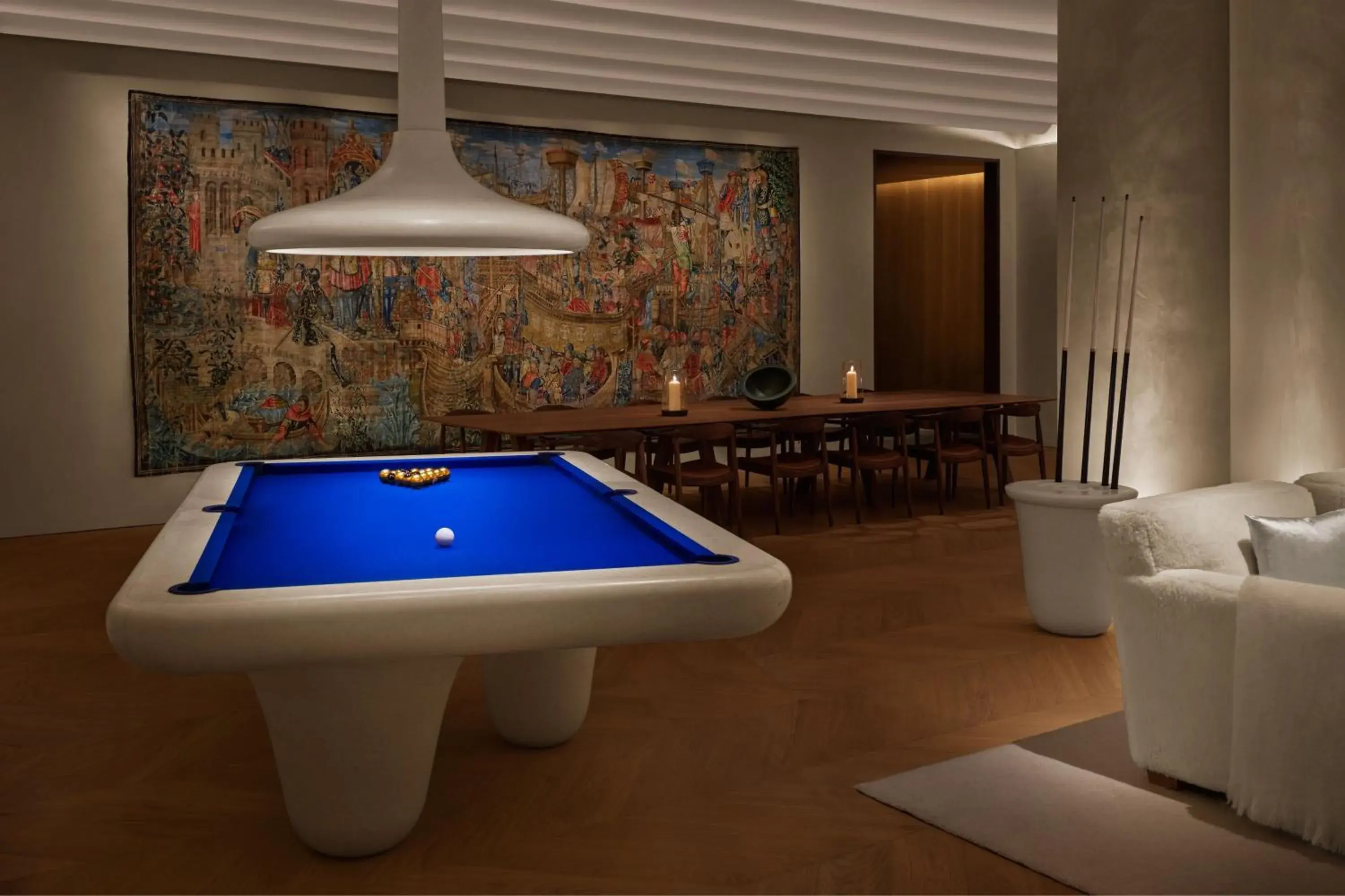 Lobby or reception, Billiards in The Madrid EDITION