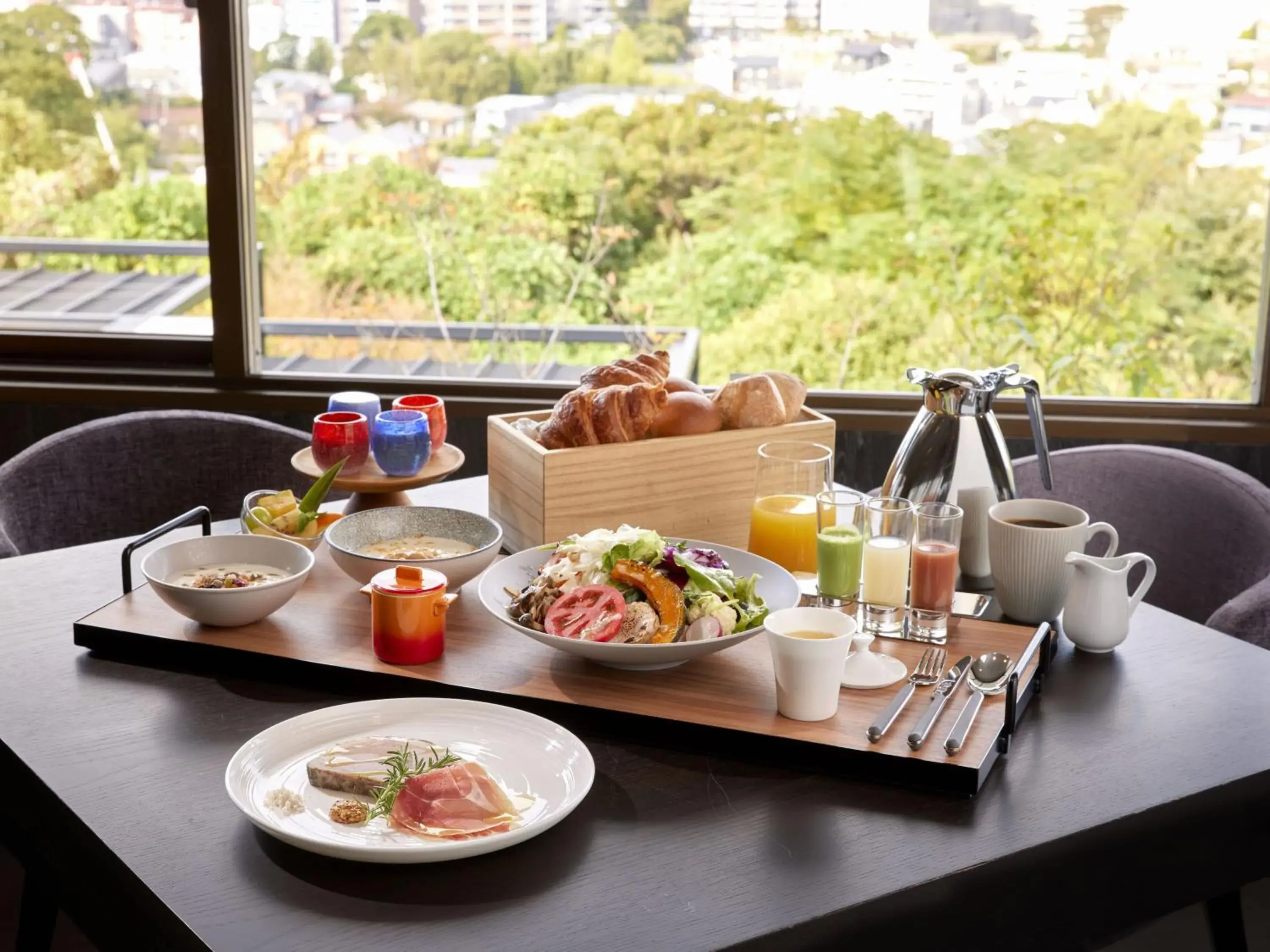 Breakfast in Agora Fukuoka Hilltop Hotel & Spa