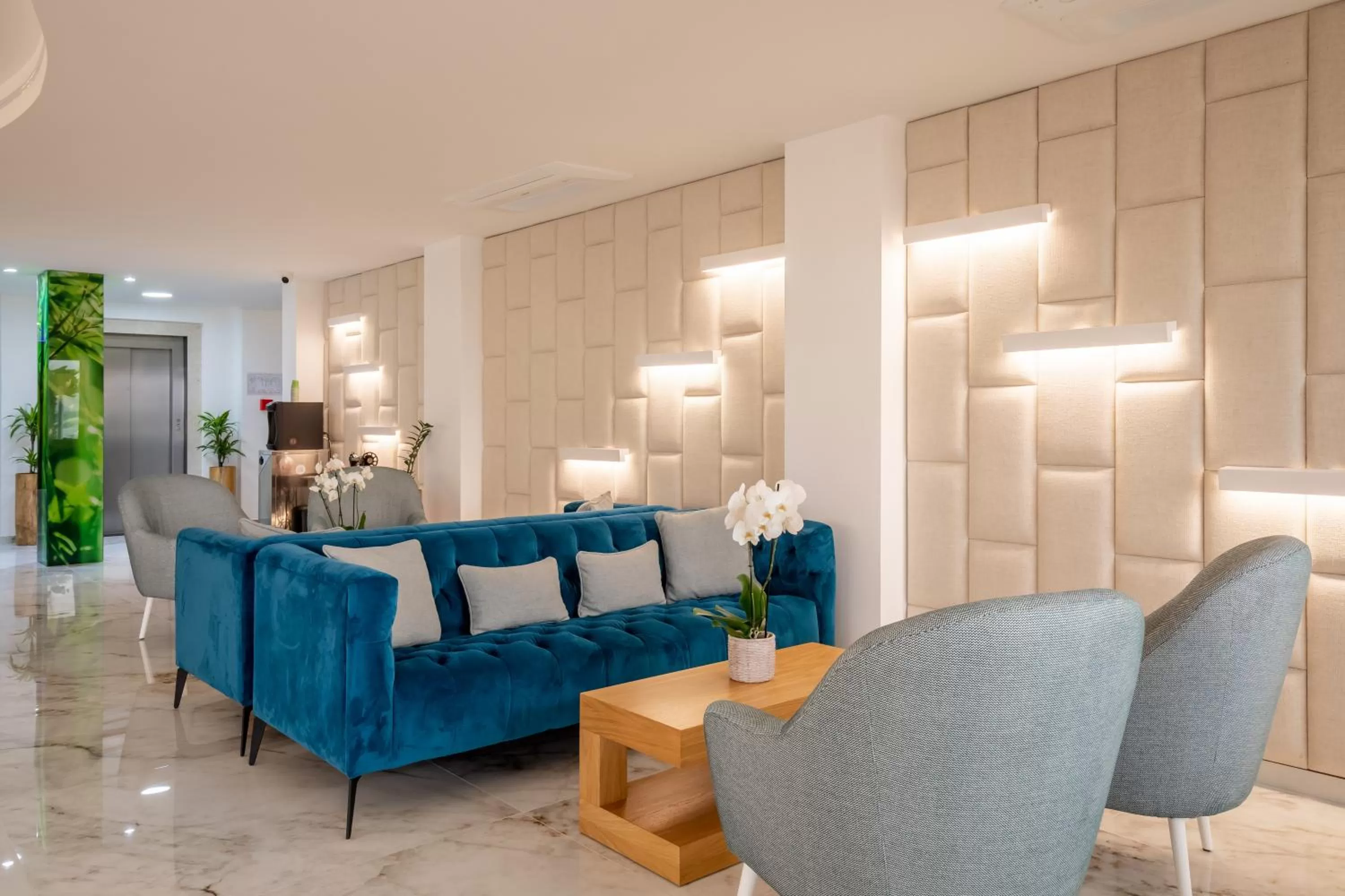 Living room in Lagos Atlantic Hotel