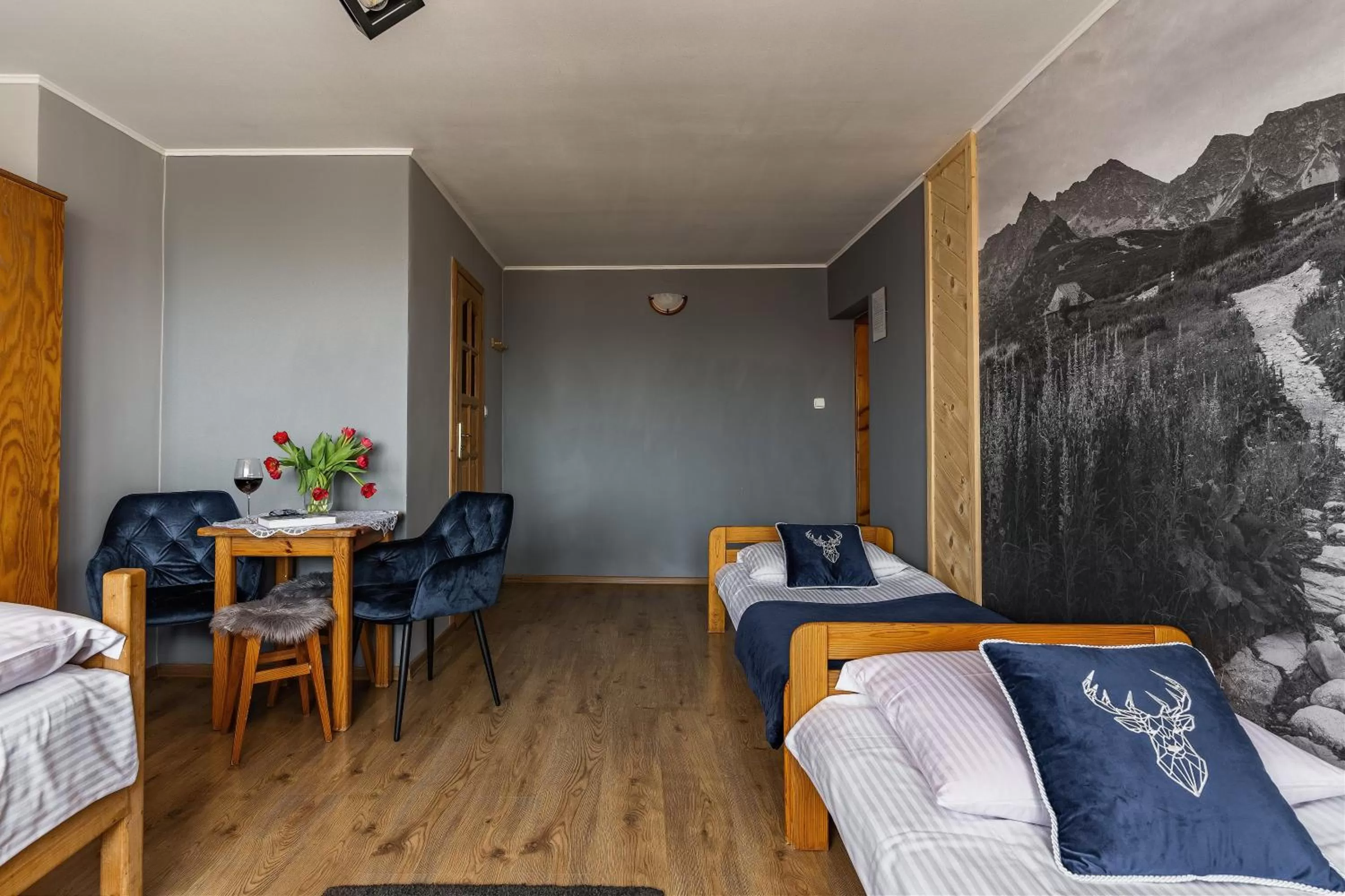 Bed in Pokoje Gościnne U Małgorzaty Jacuzzi & Sauna