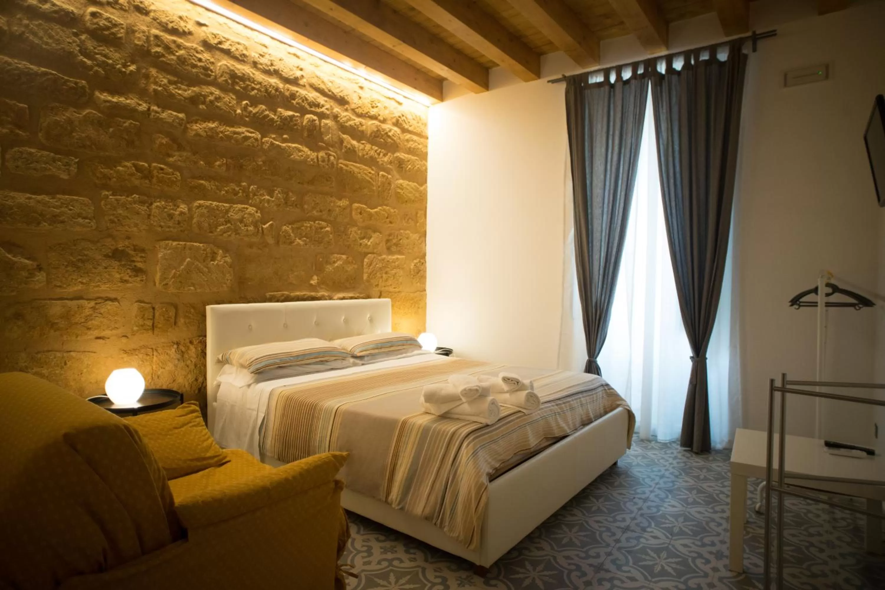 Bed in B&B Kolymbetra