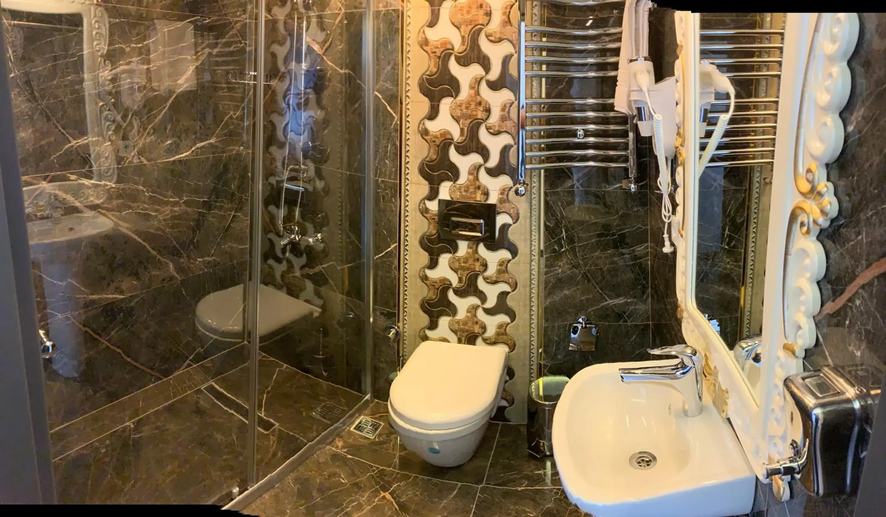 Shower, Bathroom in Grand Kavi Hotel