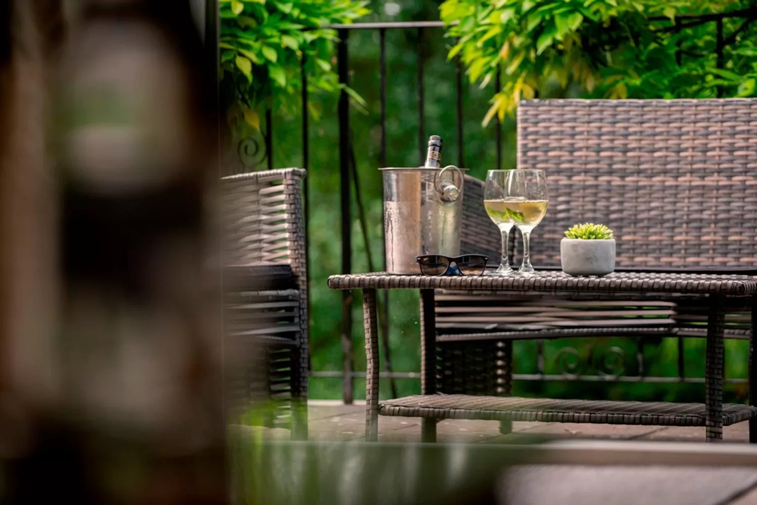 Dining area in The Grange at Oborne