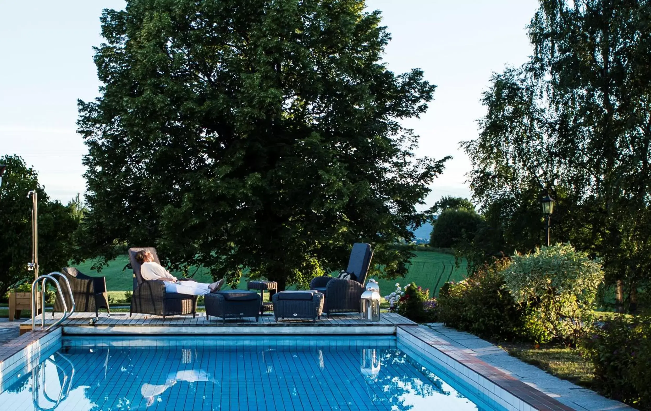 Swimming Pool in Klækken Hotel