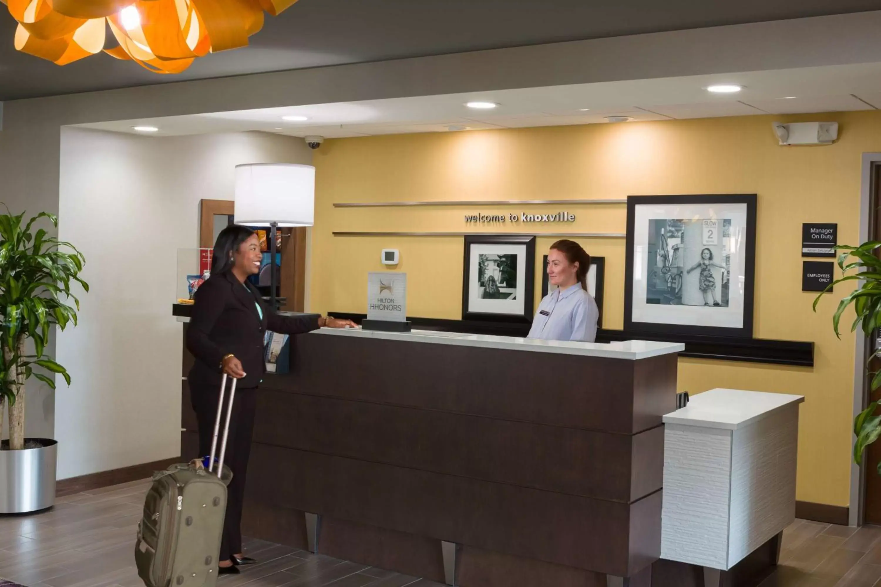 Lobby or reception, Lobby/Reception in Hampton Inn & Suites - Knoxville Papermill Drive, TN