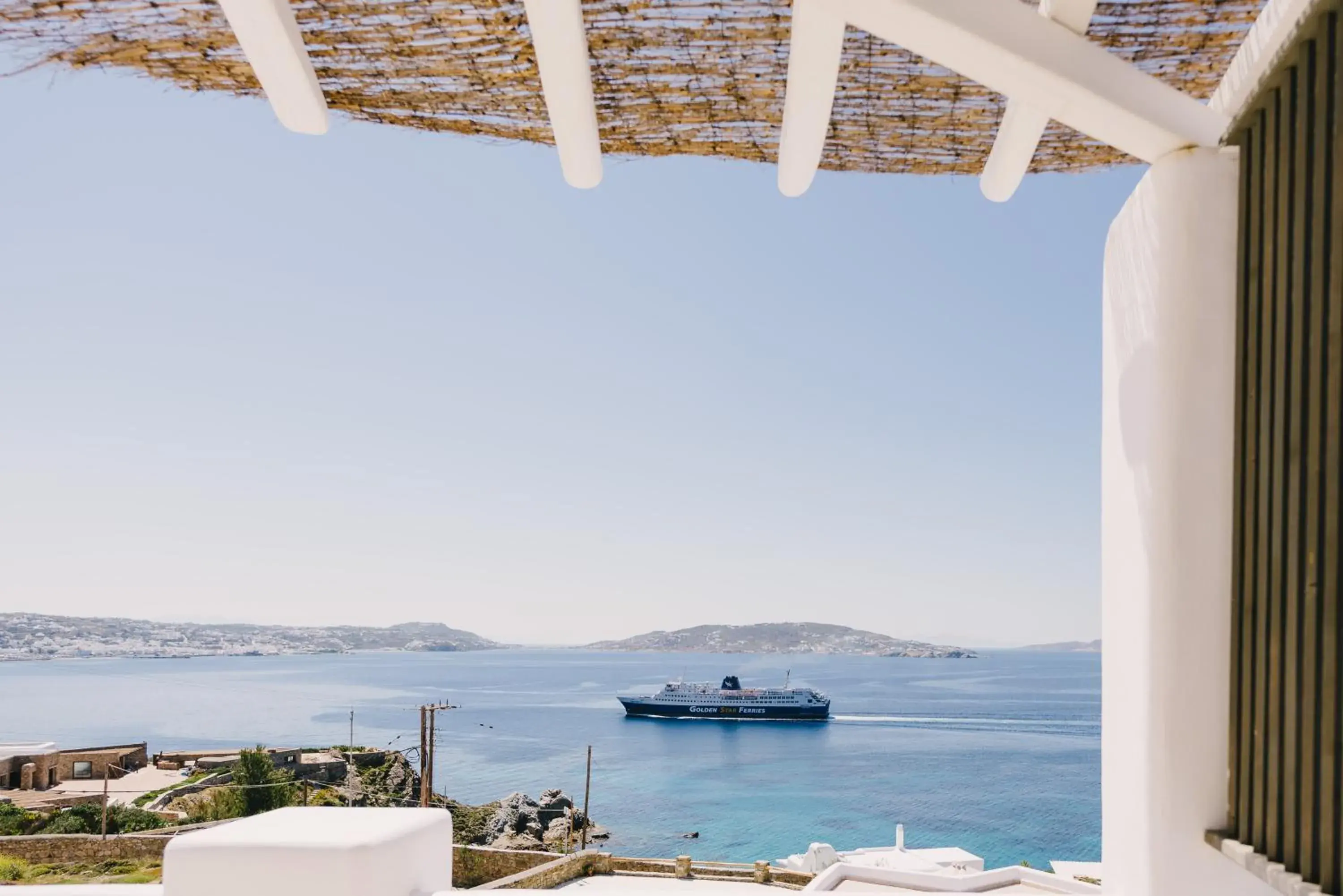 Balcony/Terrace in Rocabella Mykonos Hotel