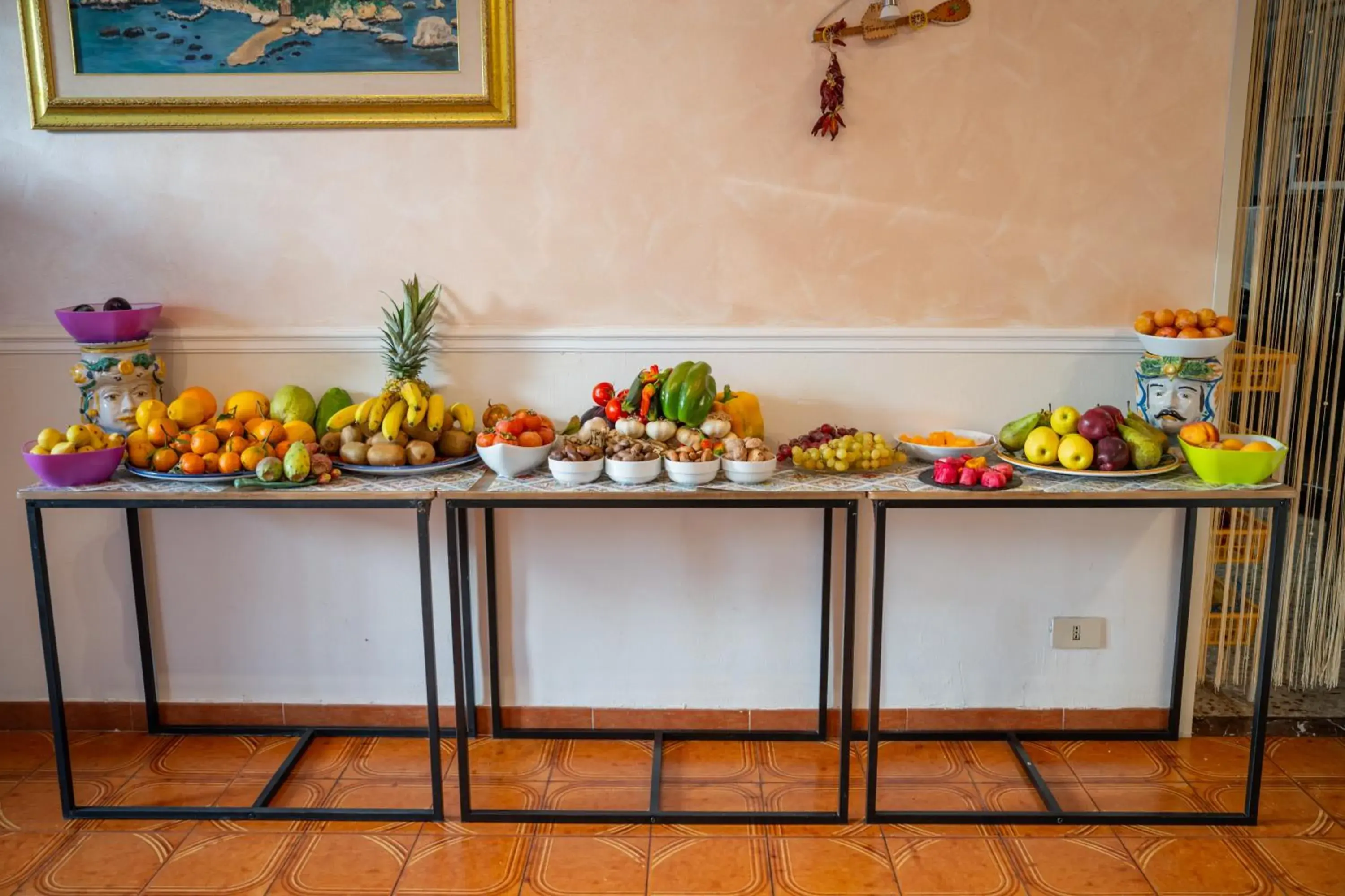 Buffet breakfast in Taormina Garden Hotel