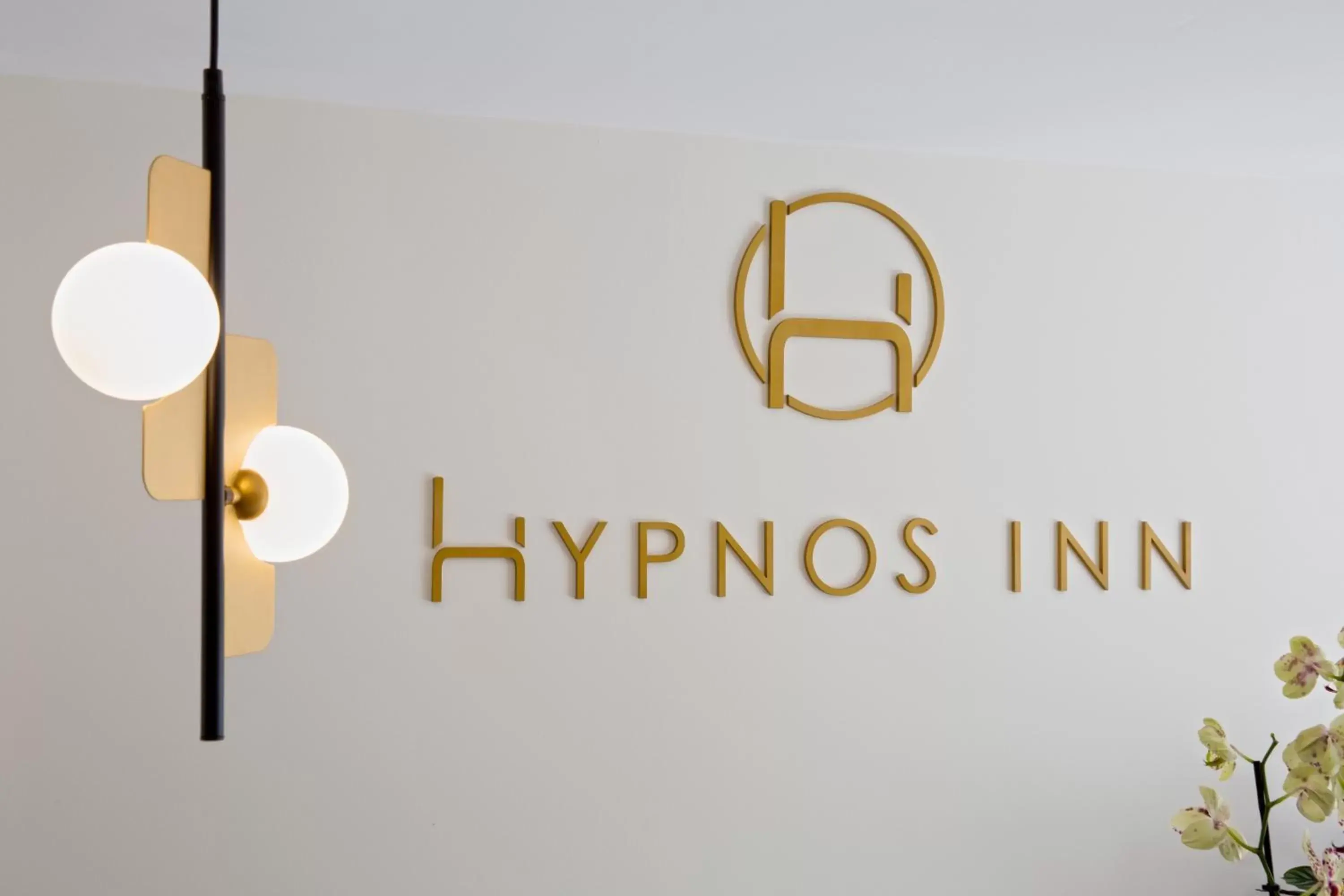 Lobby or reception, Property Logo/Sign in Hypnos Inn Athens