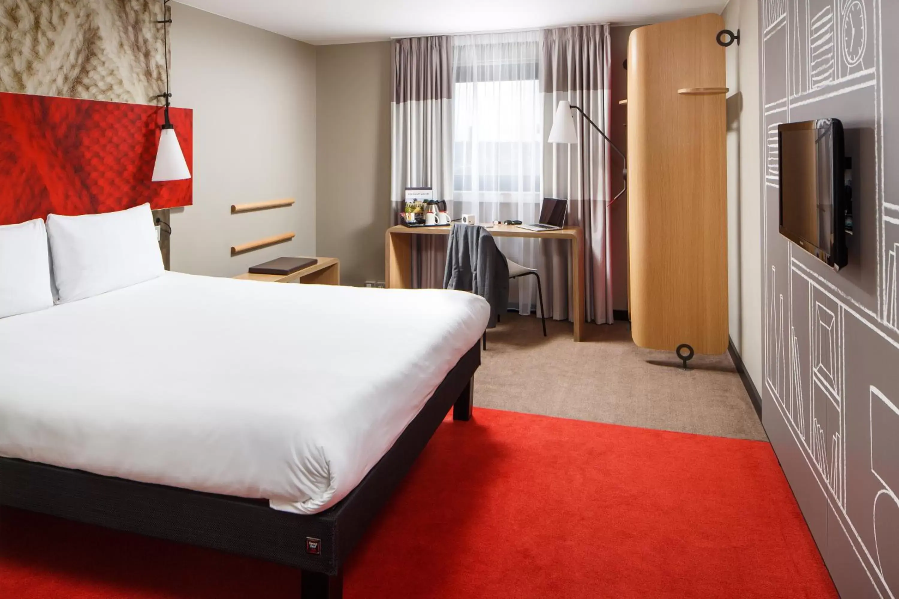 Bed in ibis Hotel Northampton Centre