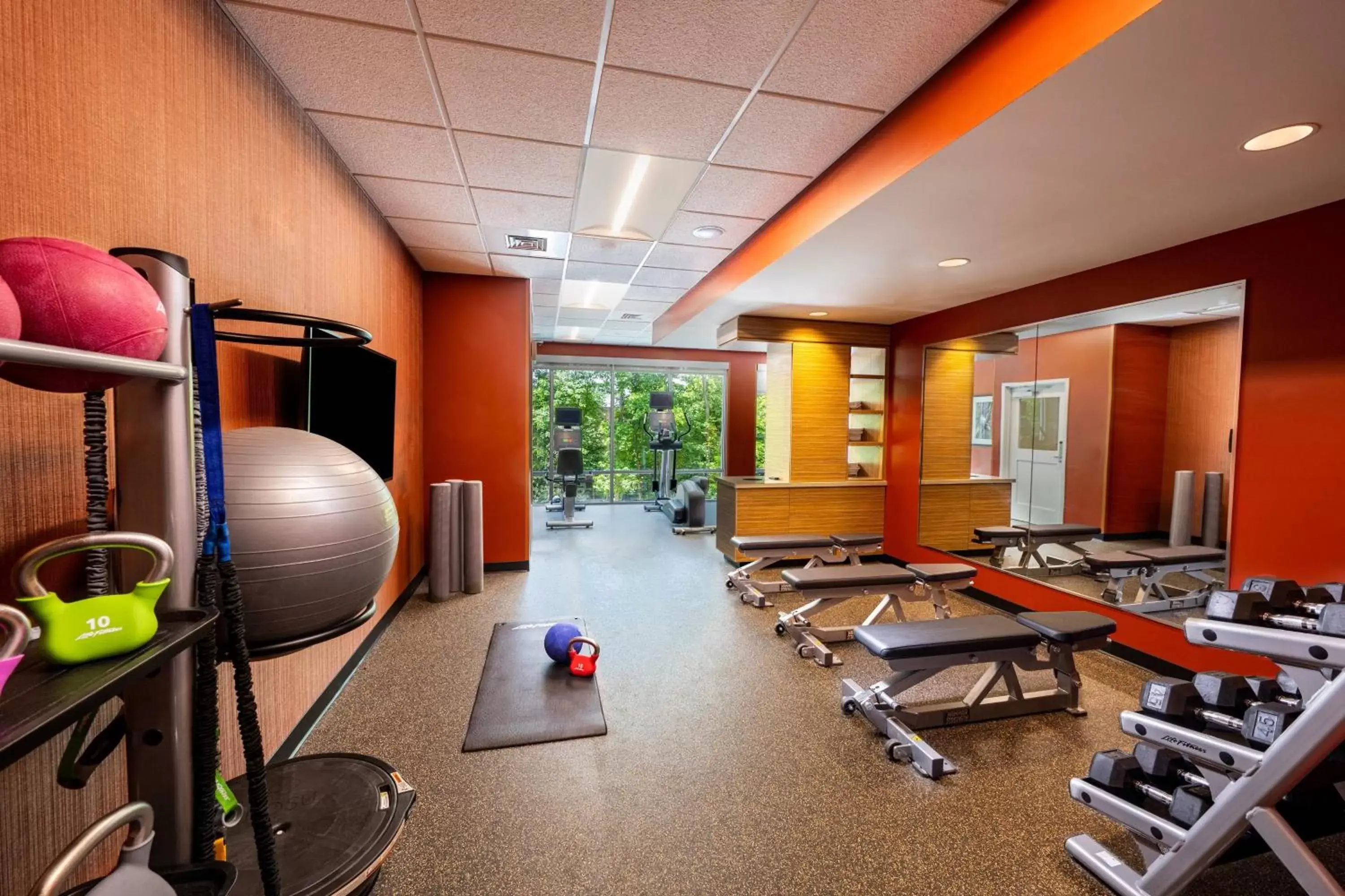 Fitness centre/facilities, Fitness Center/Facilities in TownePlace Suites by Marriott Fort Mill at Carowinds Blvd