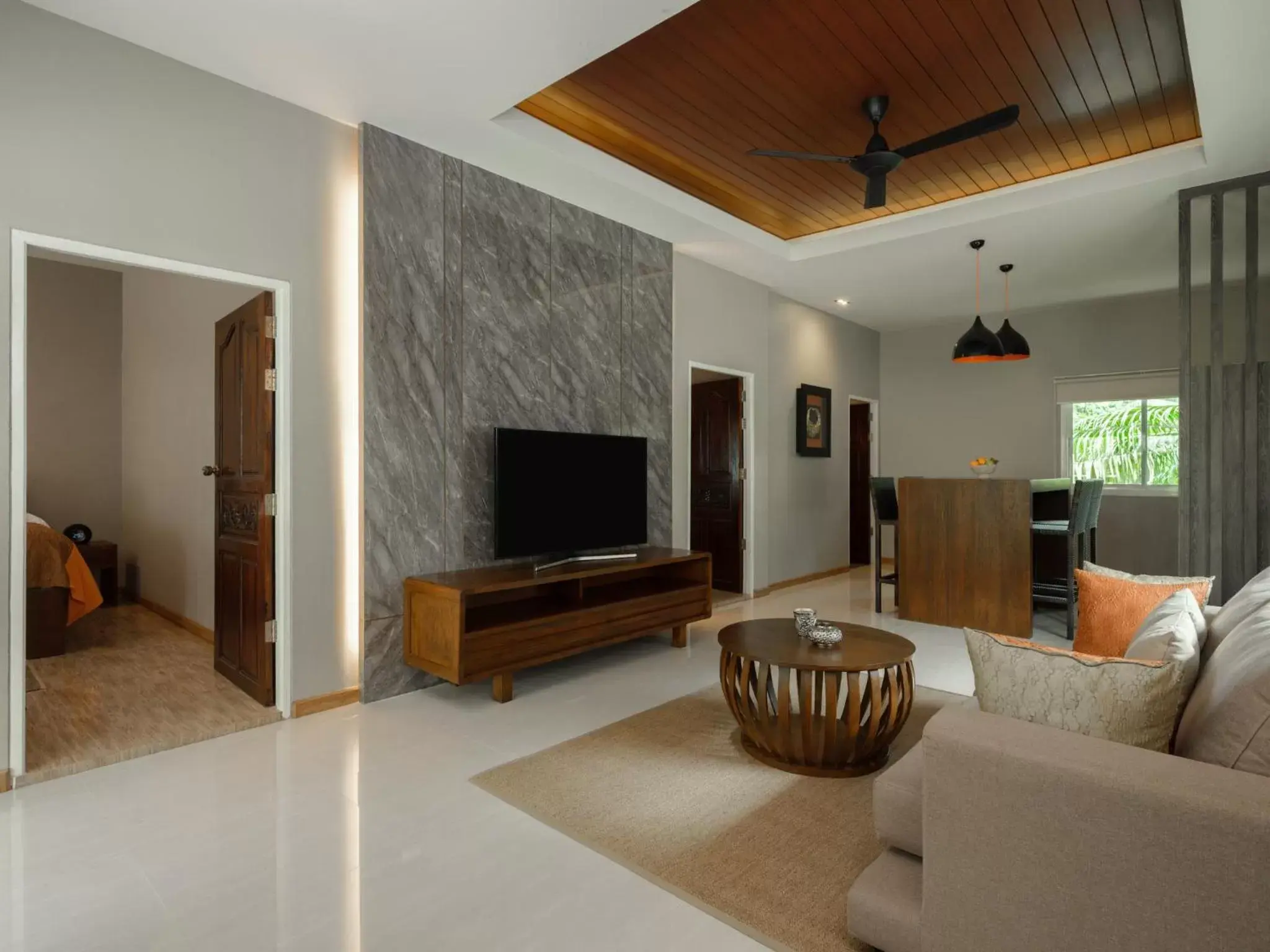 TV and multimedia, Seating Area in De Malee Pool Villas - SHA Extra Plus