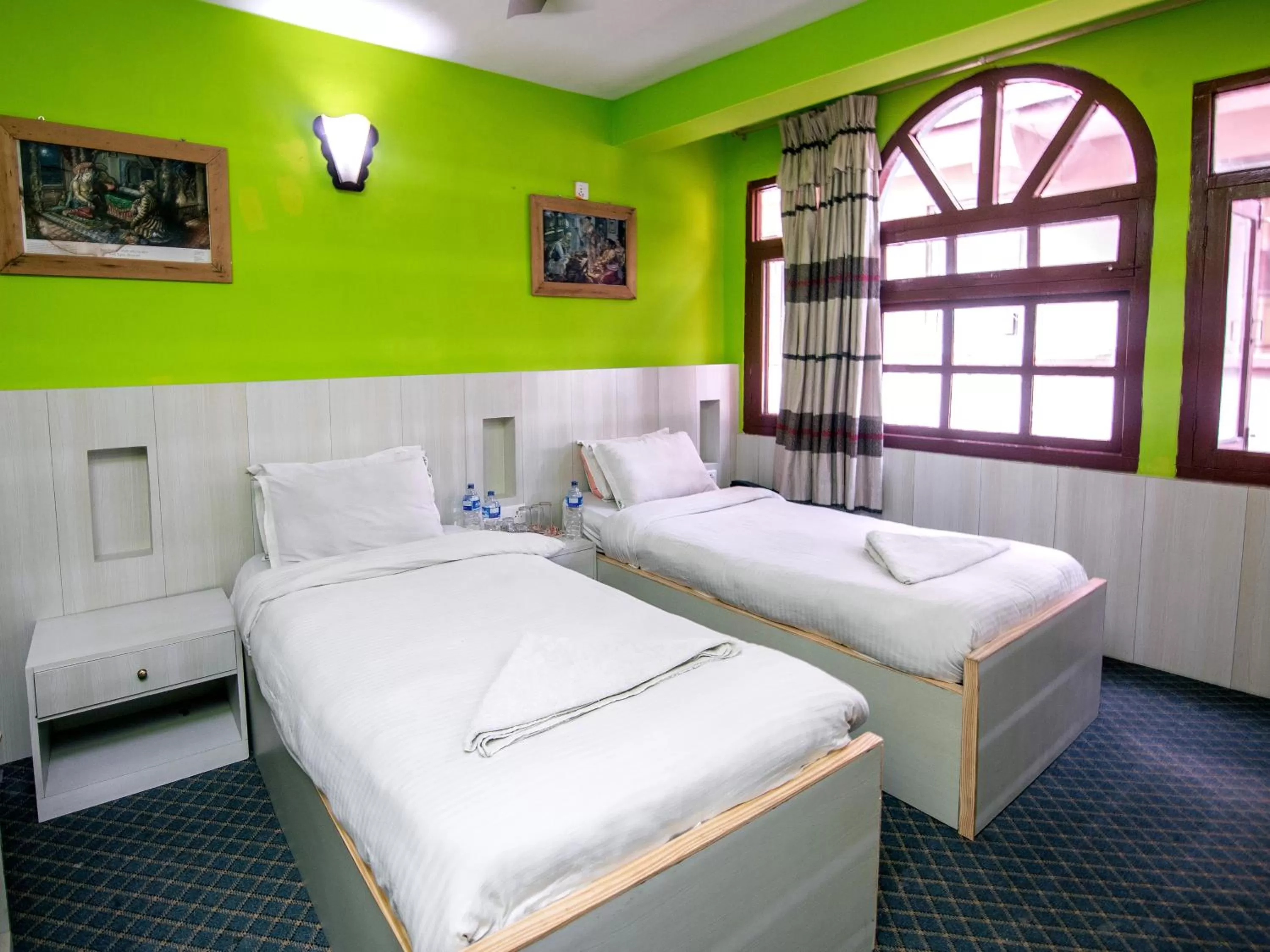 Bed in Hotel Pomelo House