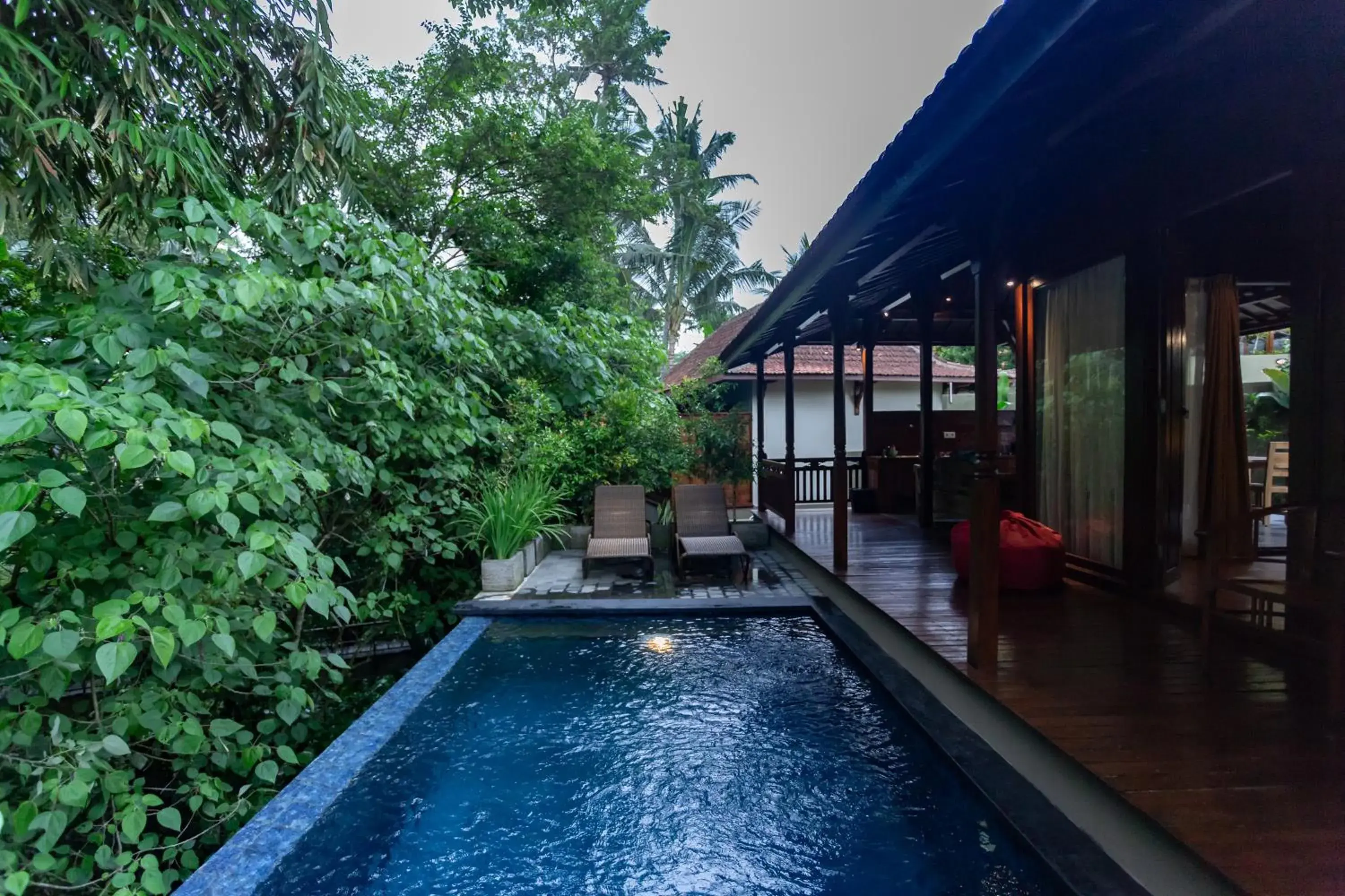 Pool view, Swimming Pool in Ubud Heaven Sayan Villa