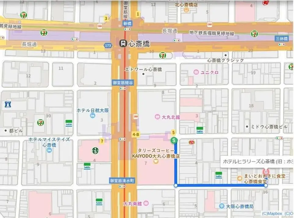 Other, Floor Plan in HOTEL HILLARYS Shinsaibashi