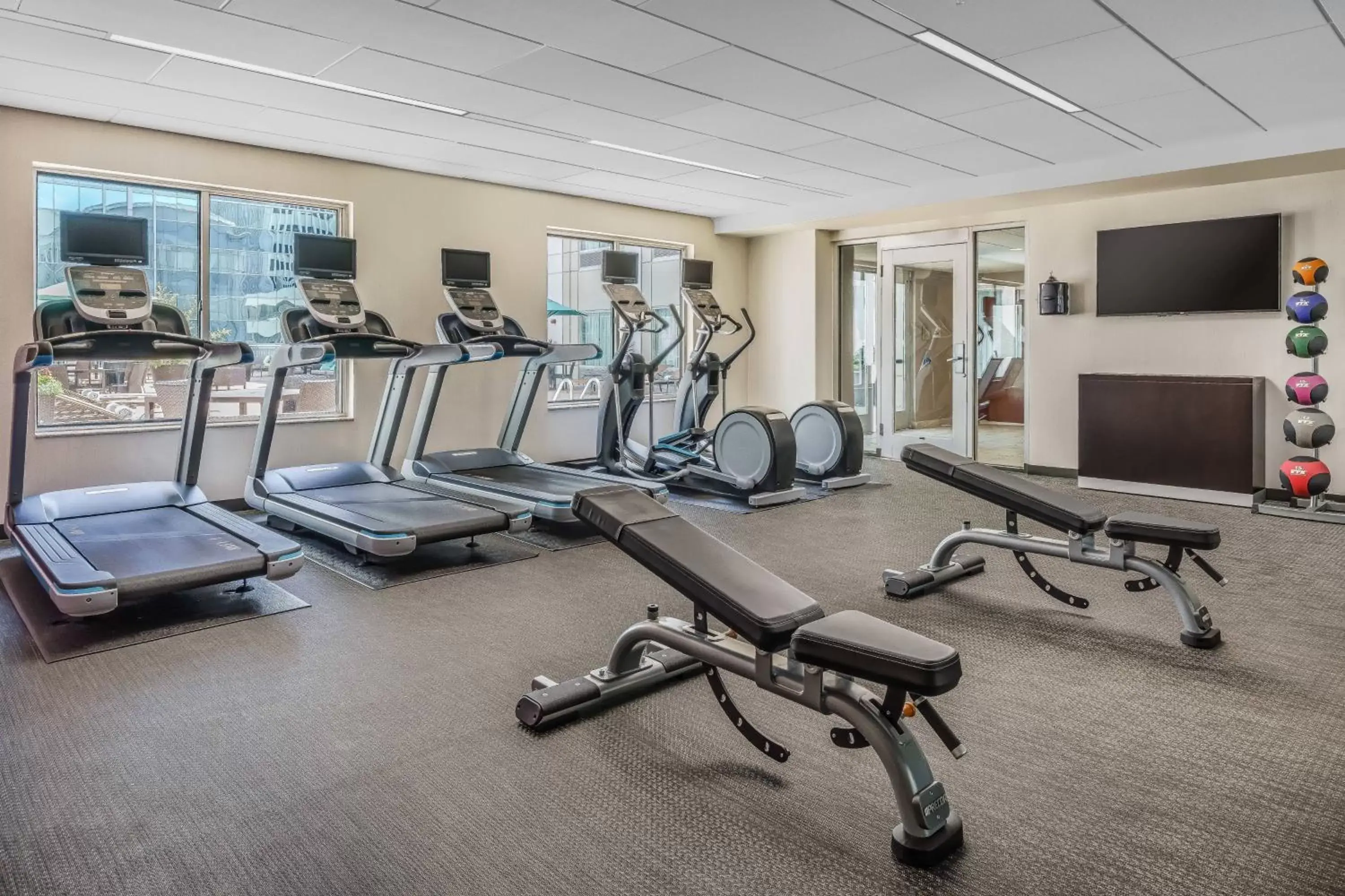 Fitness centre/facilities, Fitness Center/Facilities in Courtyard Charlotte City Center