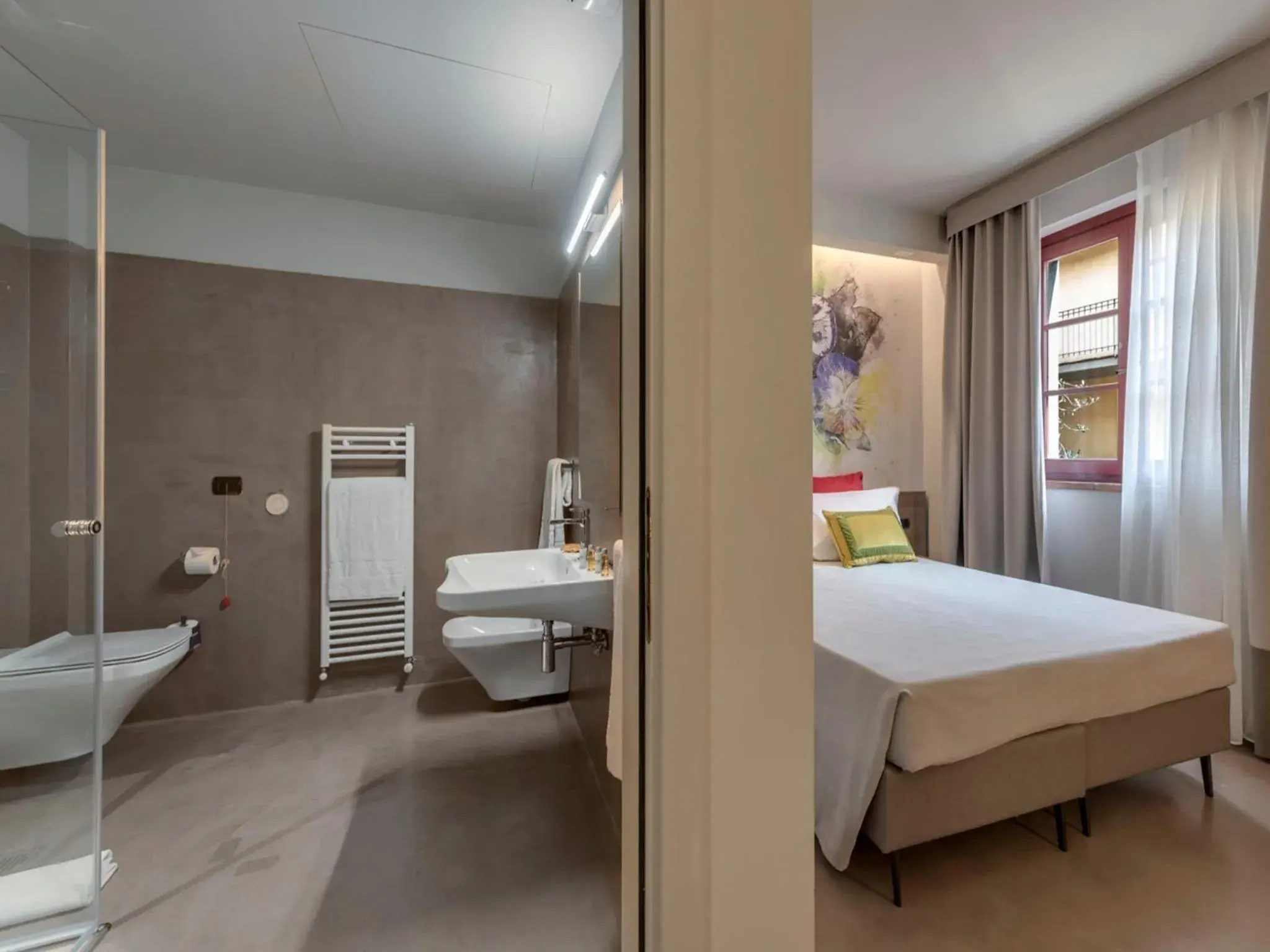 Bathroom in Hotel & Restaurant Casolare Le Terre Rosse