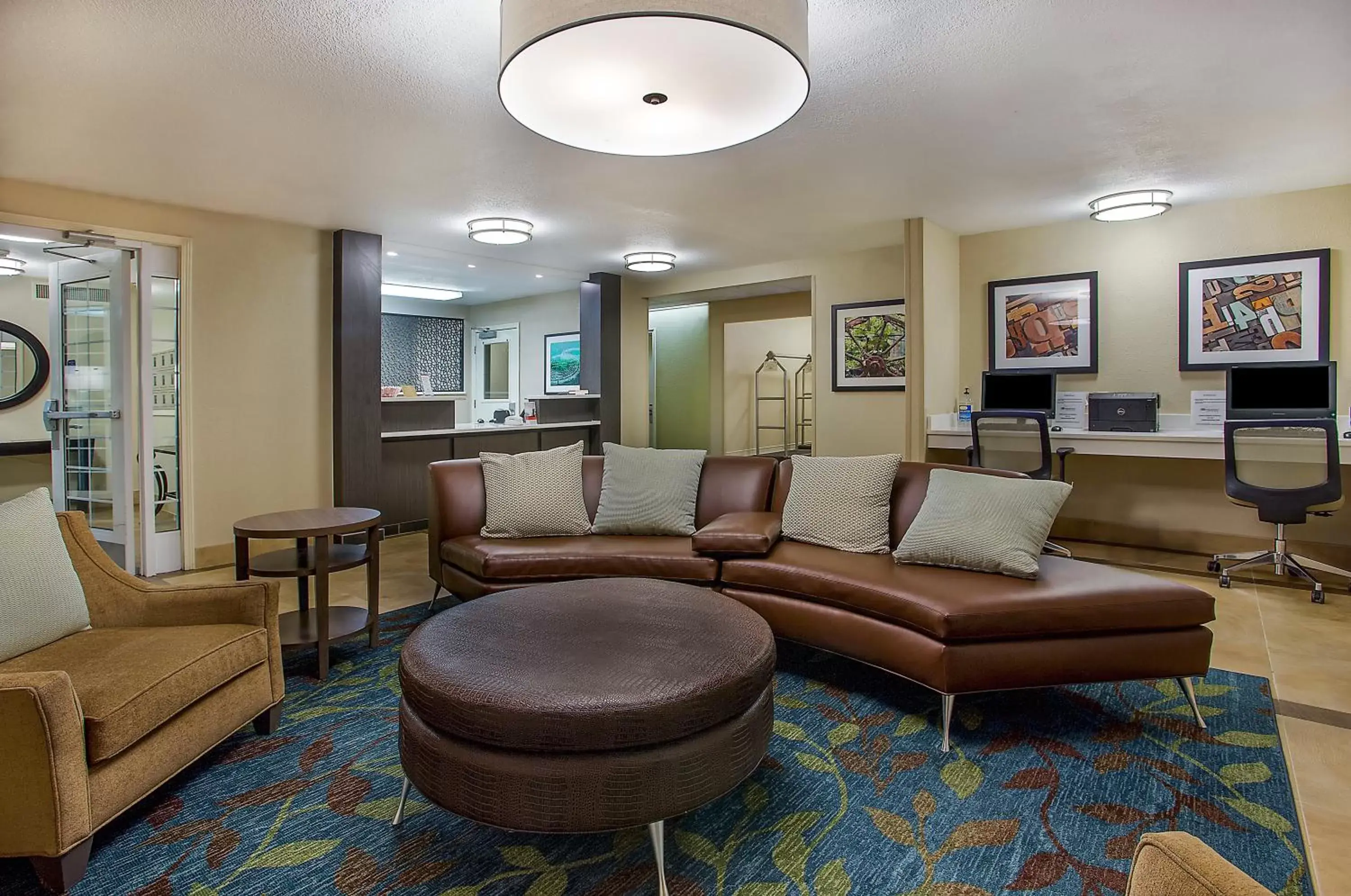 Property building, Seating Area in Candlewood Suites Louisville Airport, an IHG Hotel