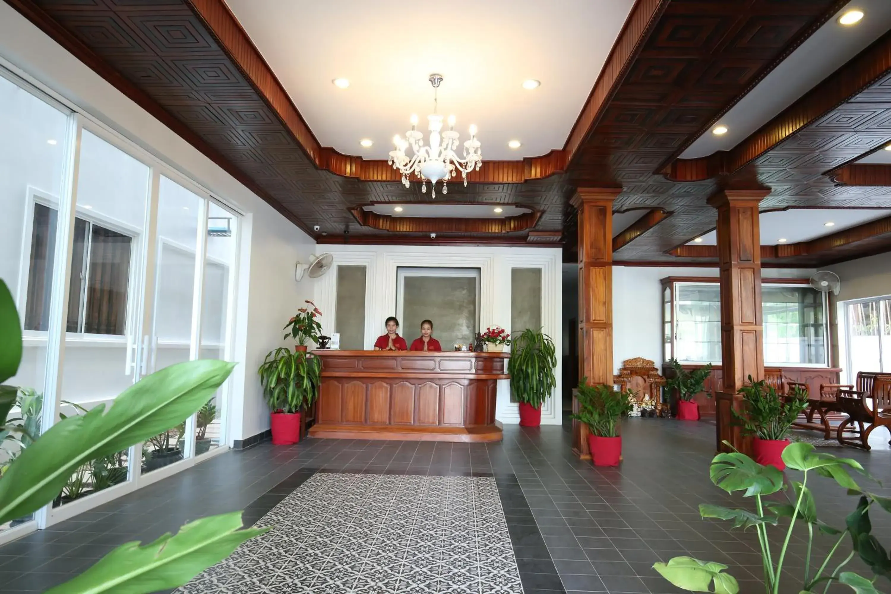 Lobby or reception, Lobby/Reception in Holy Angkor Hotel