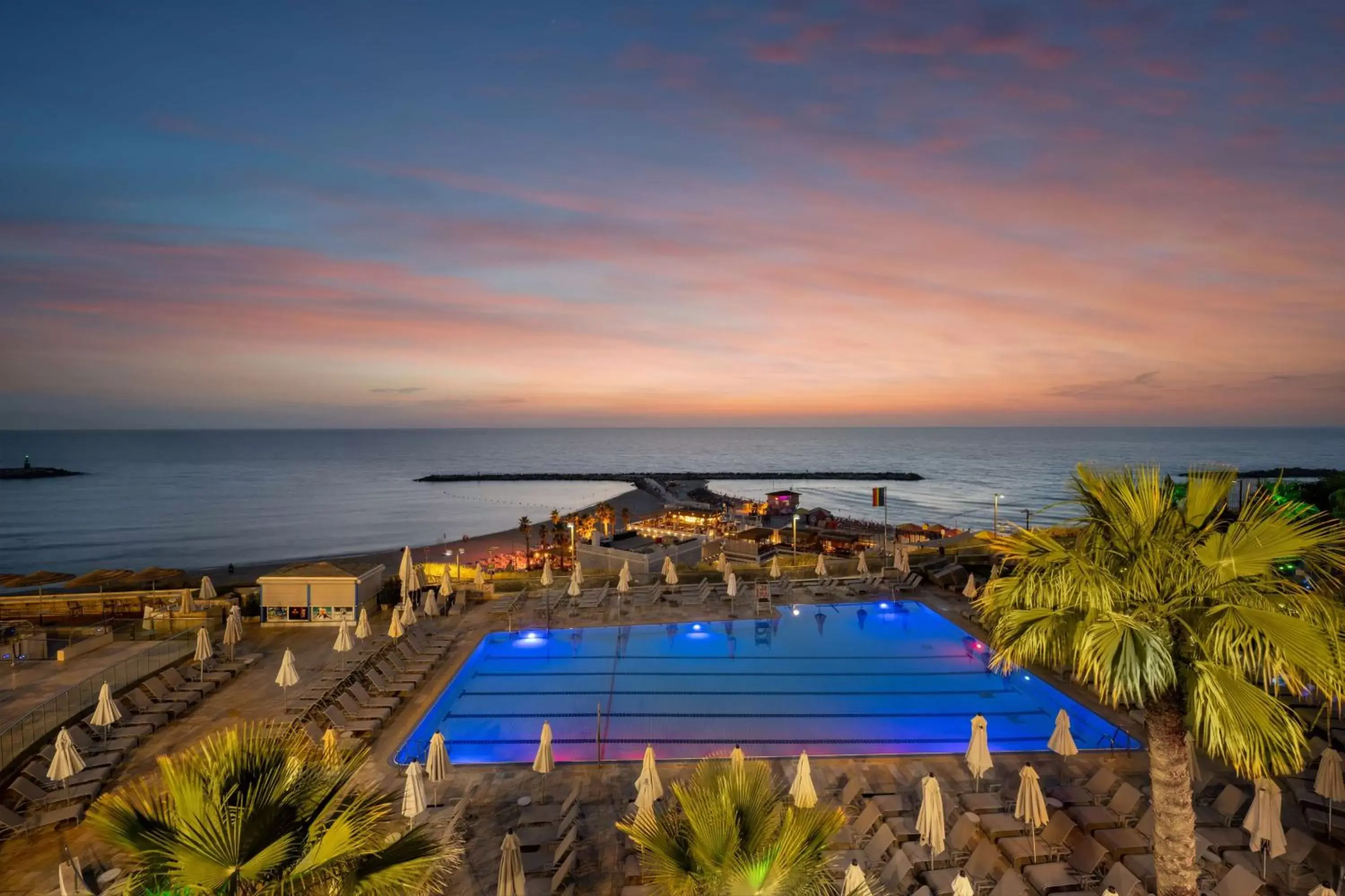 Pool View in The Vista At Hilton Tel Aviv