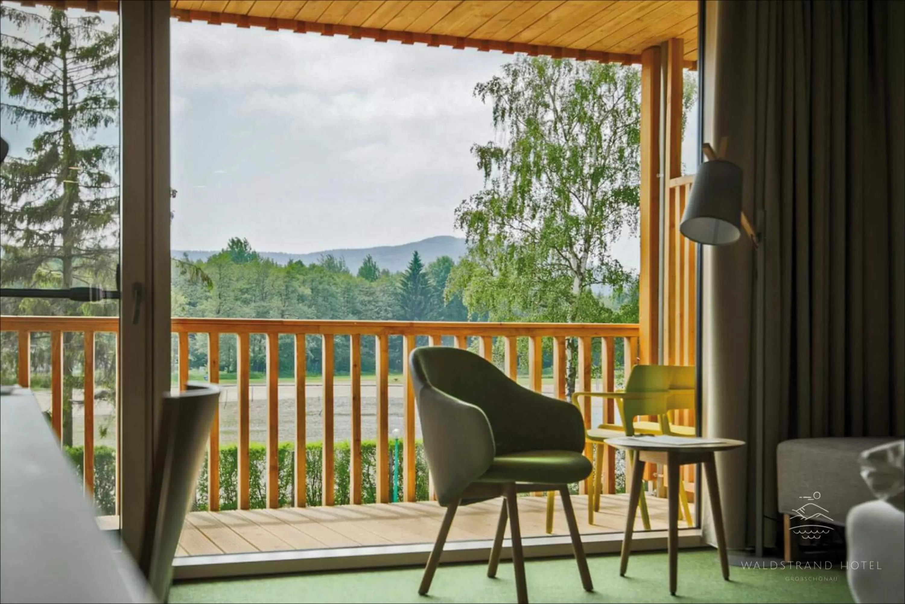 Balcony/Terrace in Waldstrand-Hotel Großschönau