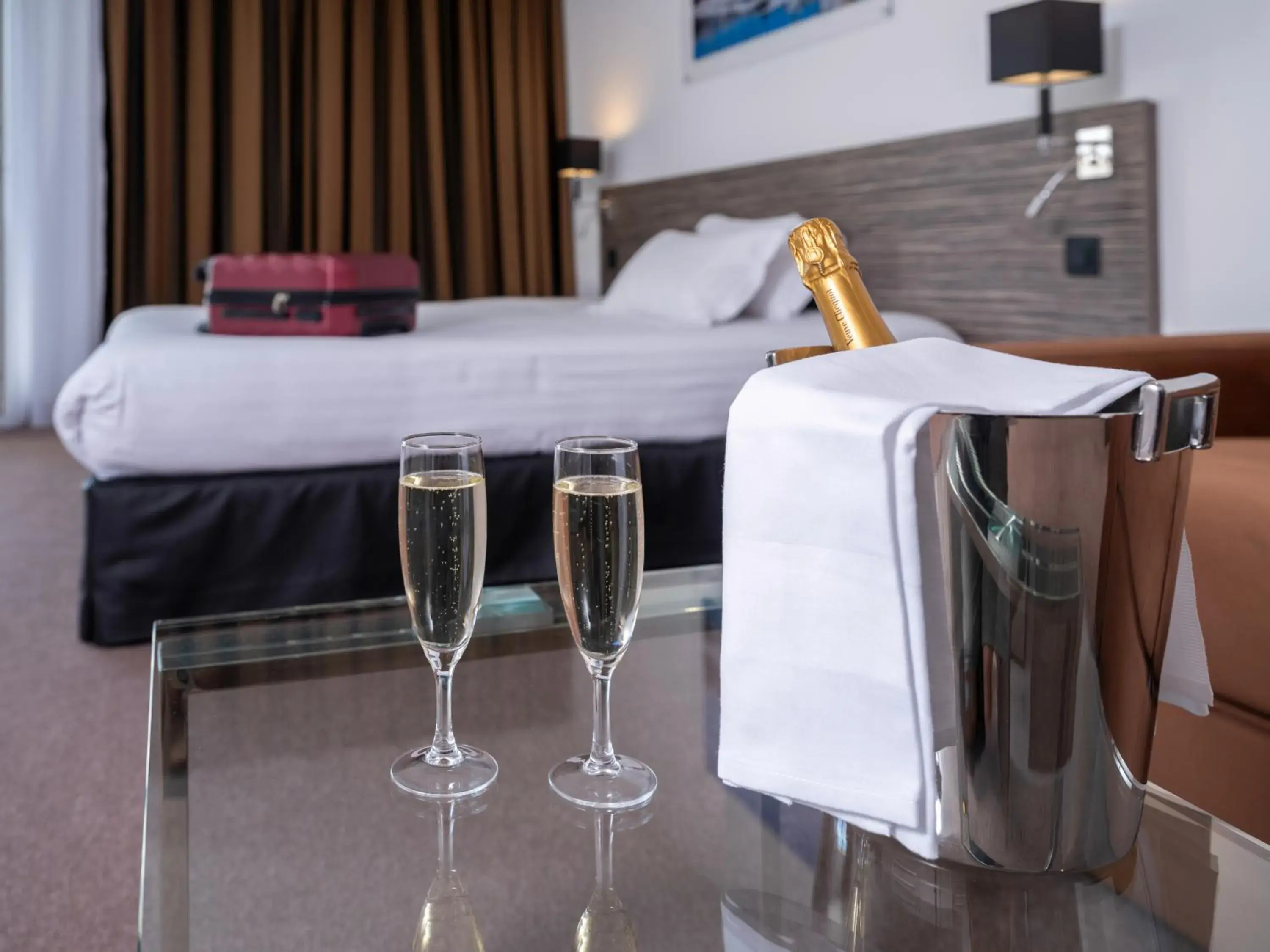 Bed in Golden Tulip La Baule Hotel and Residence Bed in Golden Tulip La Baule Hotel and Residence