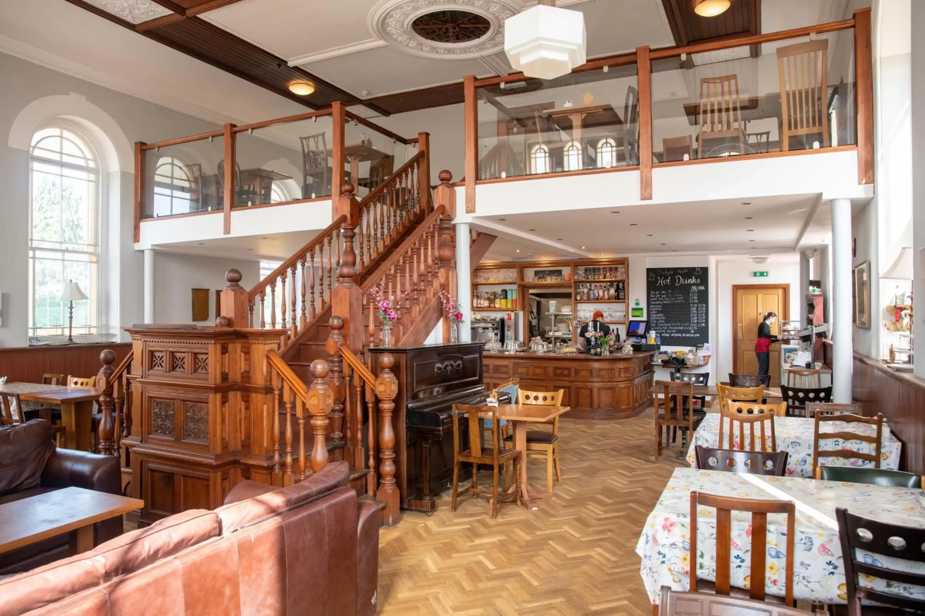 Seating area, Restaurant/Places to Eat in Pontcysyllte Chapel Tearoom