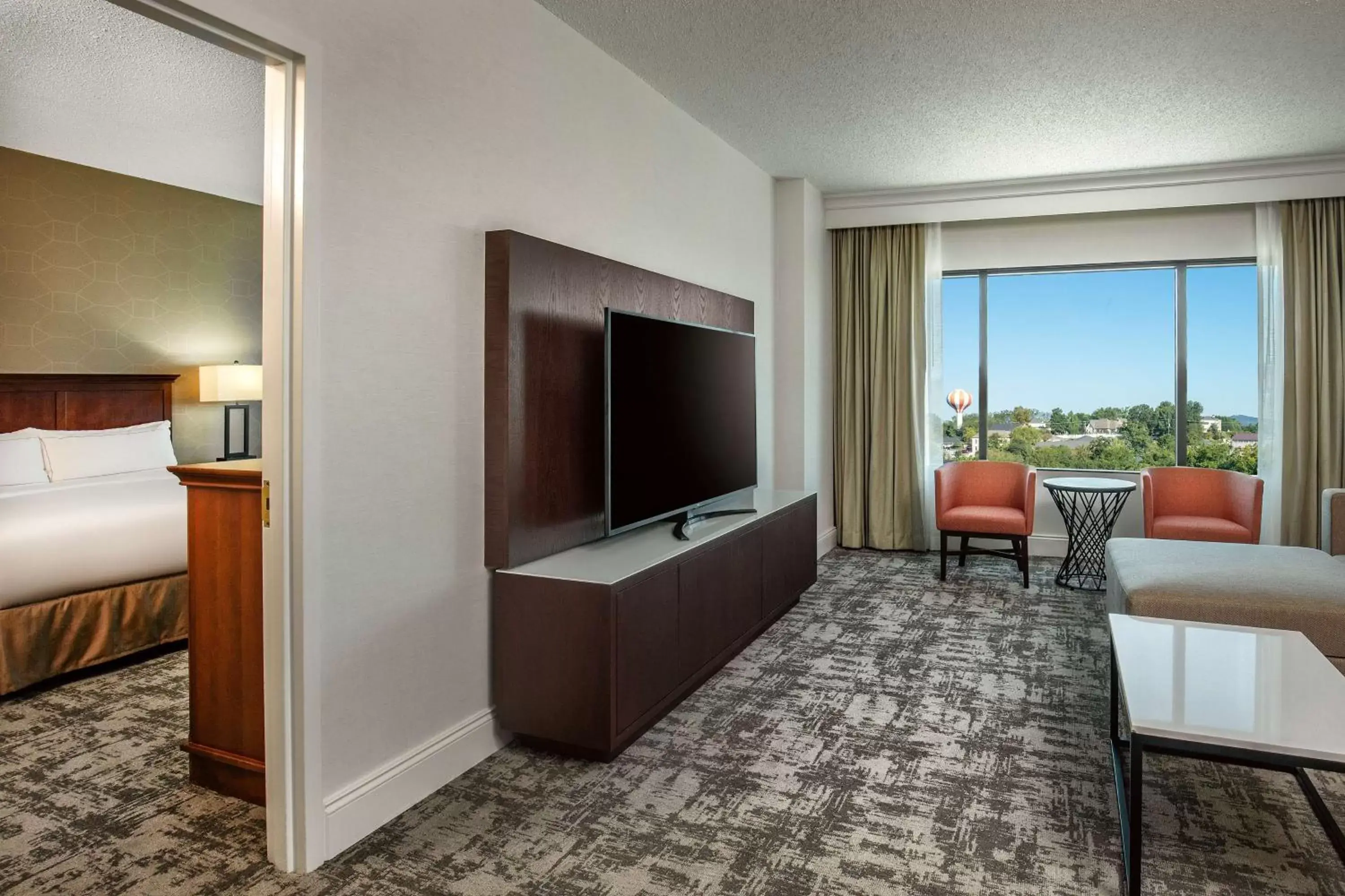 Living room, TV/Entertainment Center in Hilton Greenville