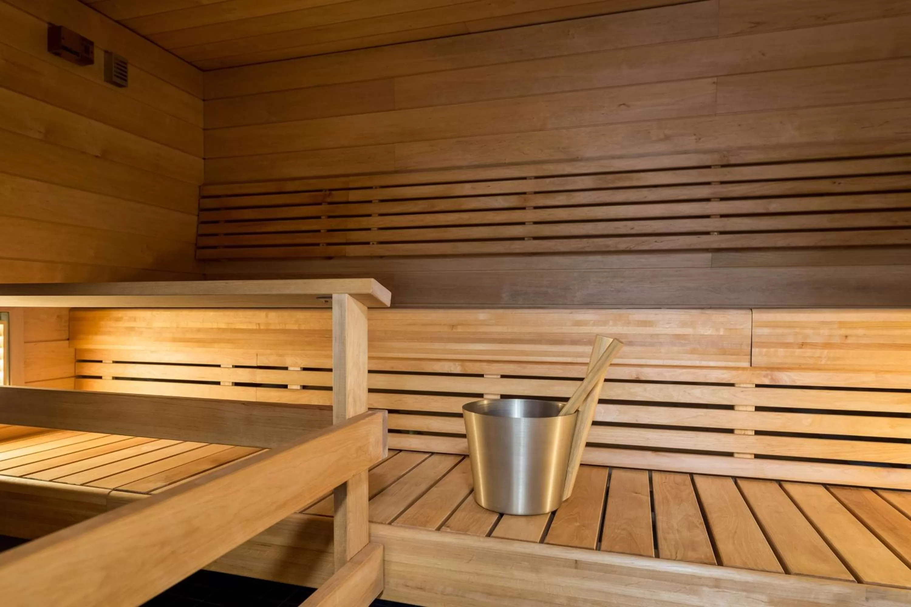 Sauna in Scandic Helsinki Airport