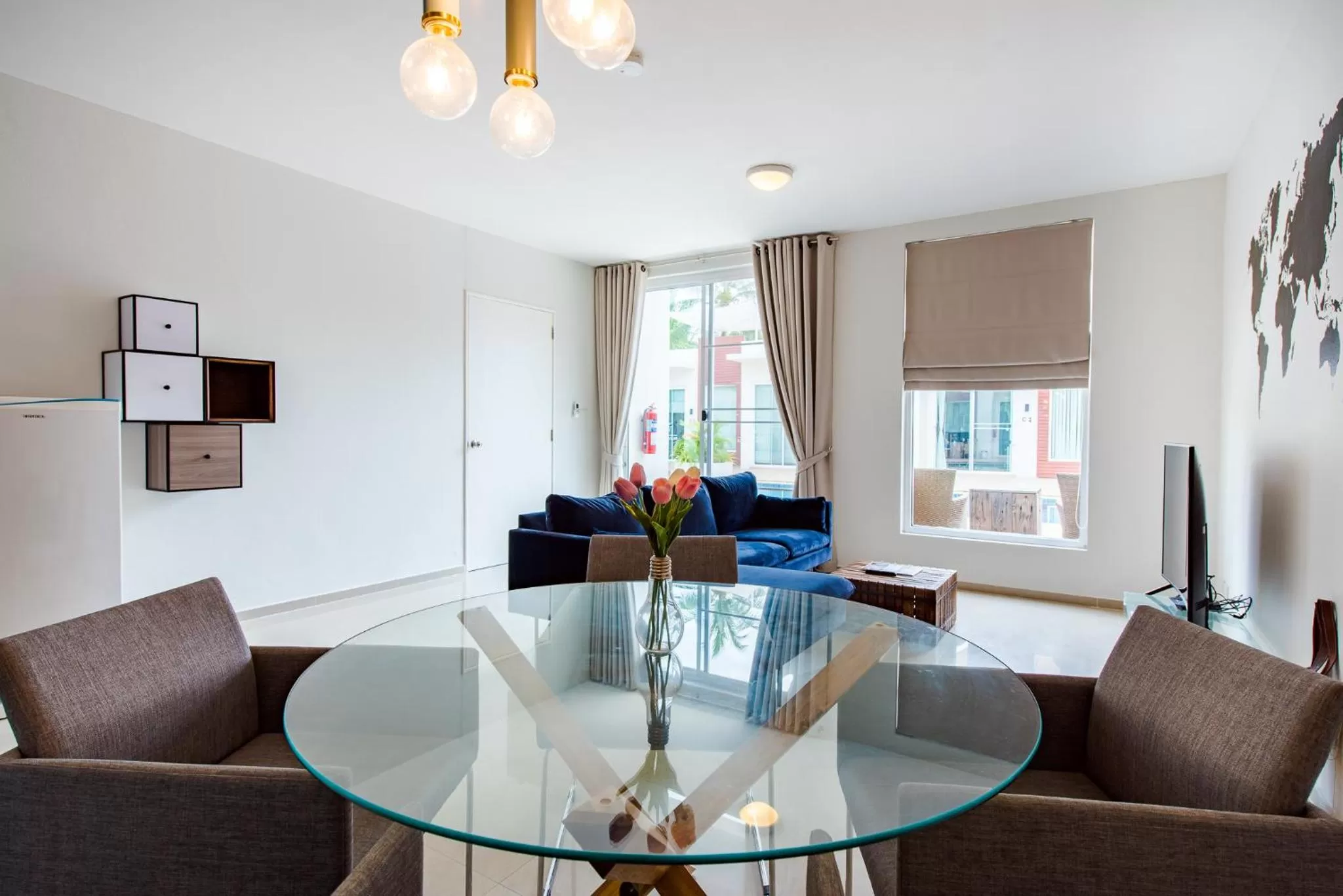 Living room in The Beach Village Resort