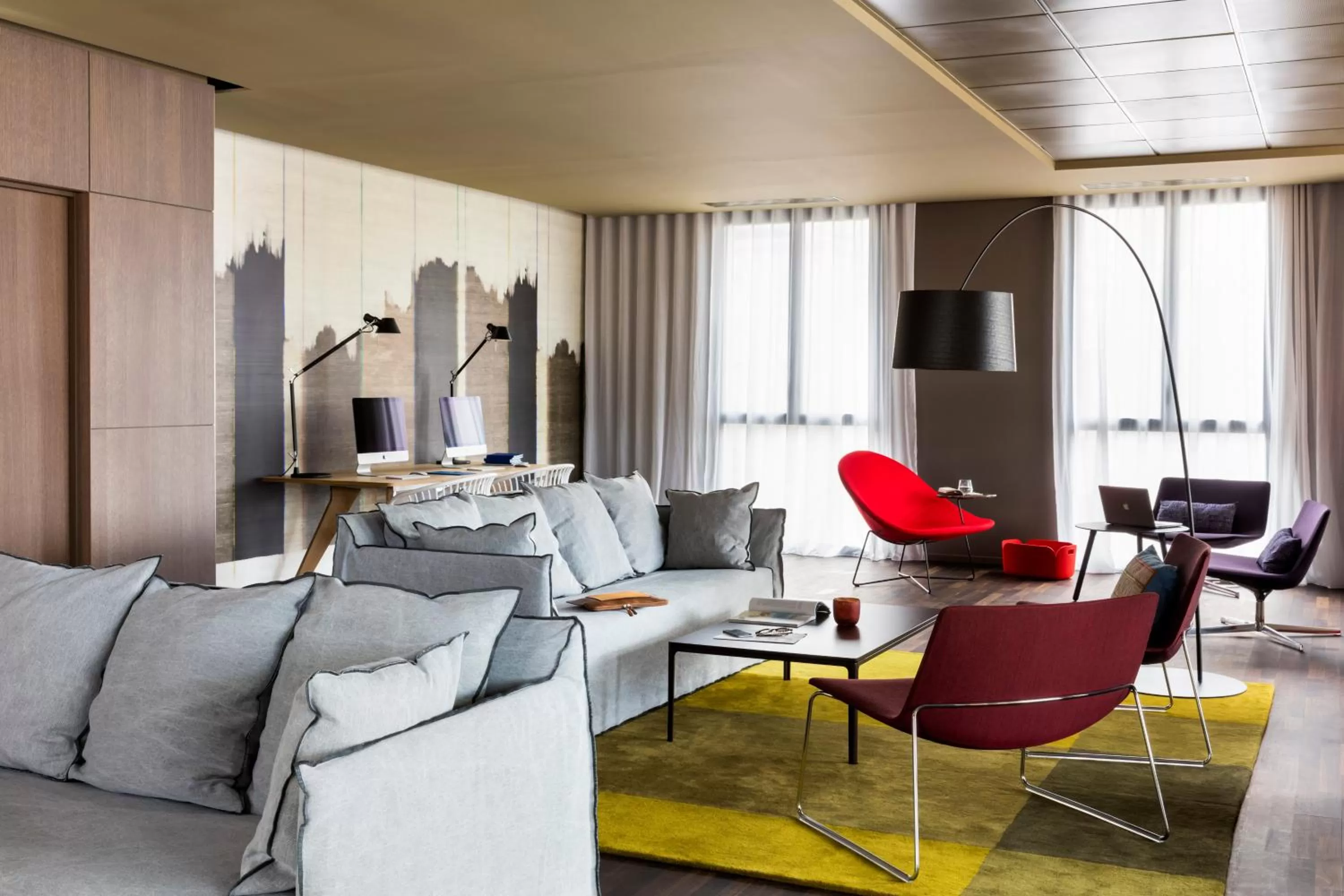 Living room in OKKO Hotels Paris Rueil-Malmaison