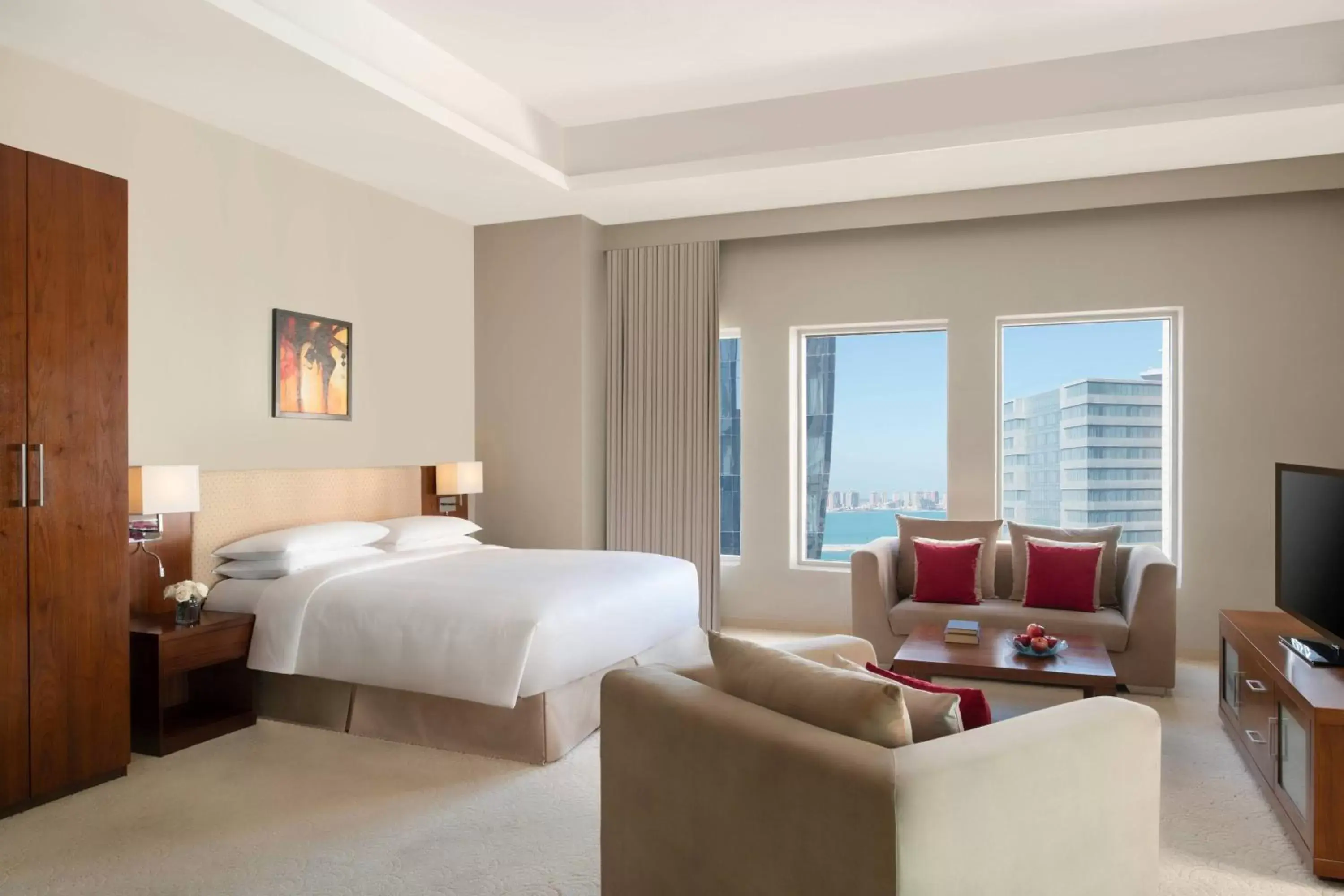 Bedroom in Marriott Executive Apartments City Center Doha