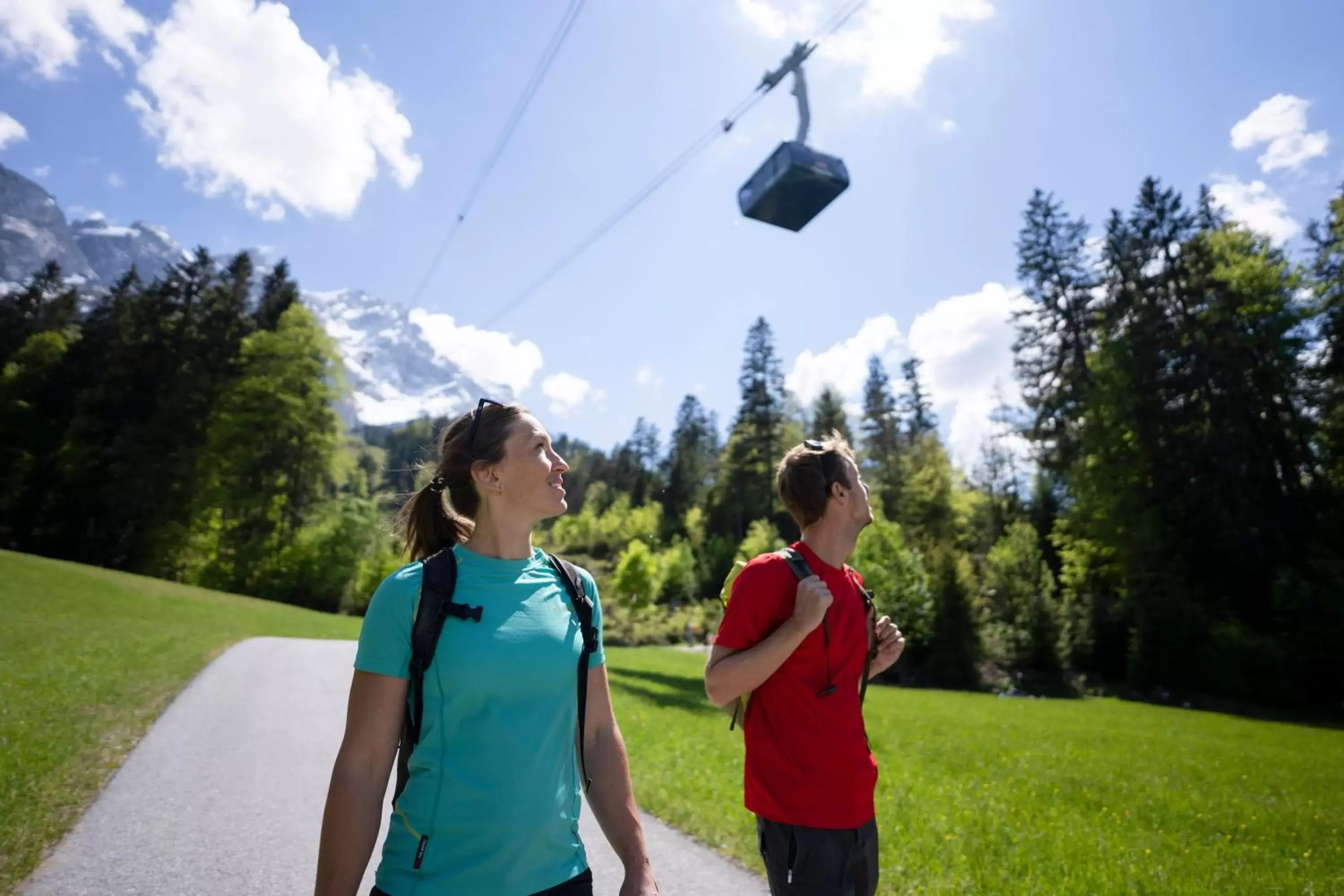 Hiking in Eibsee Hotel