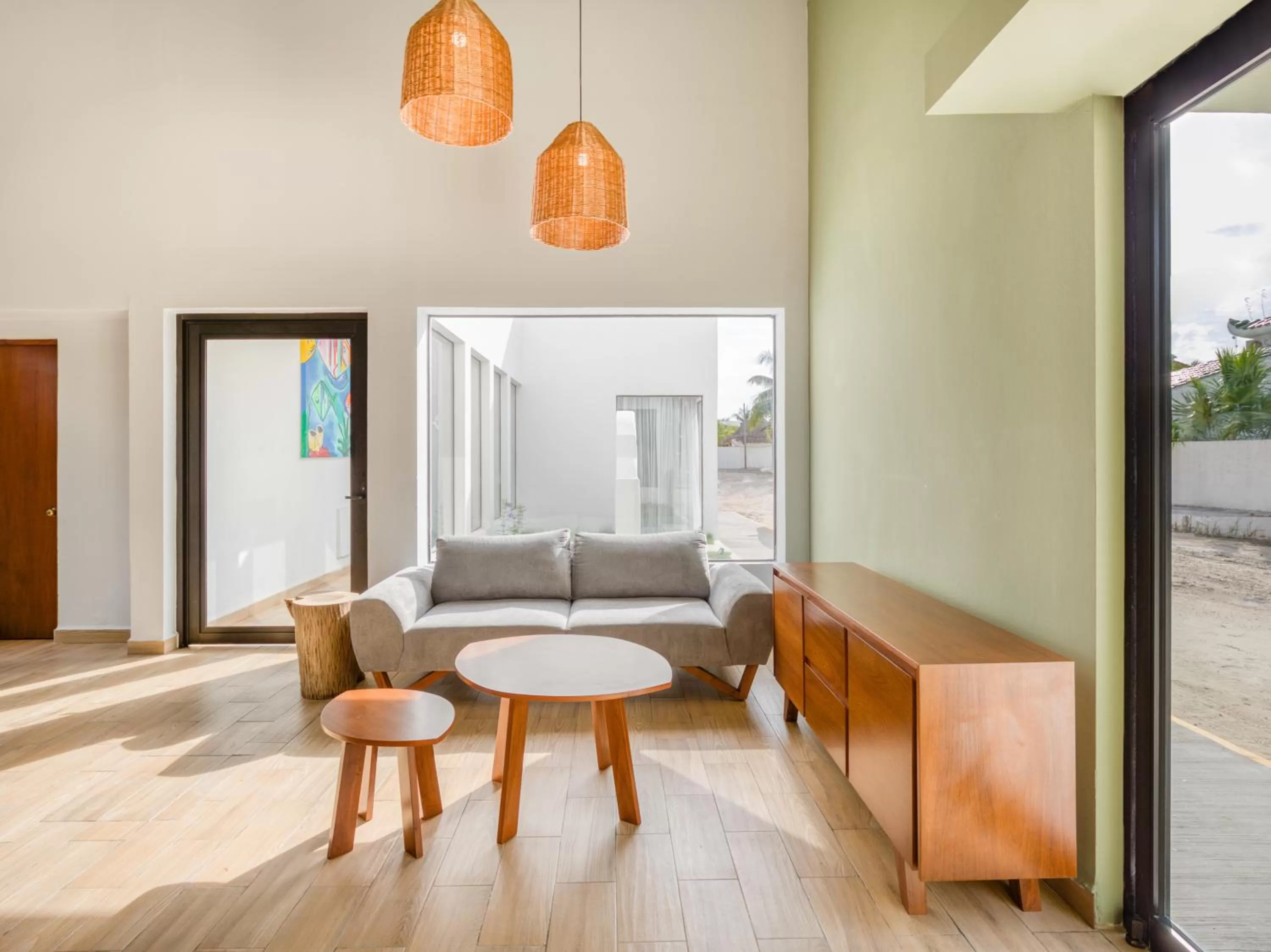 Seating area in Hotel Ojo De Agua