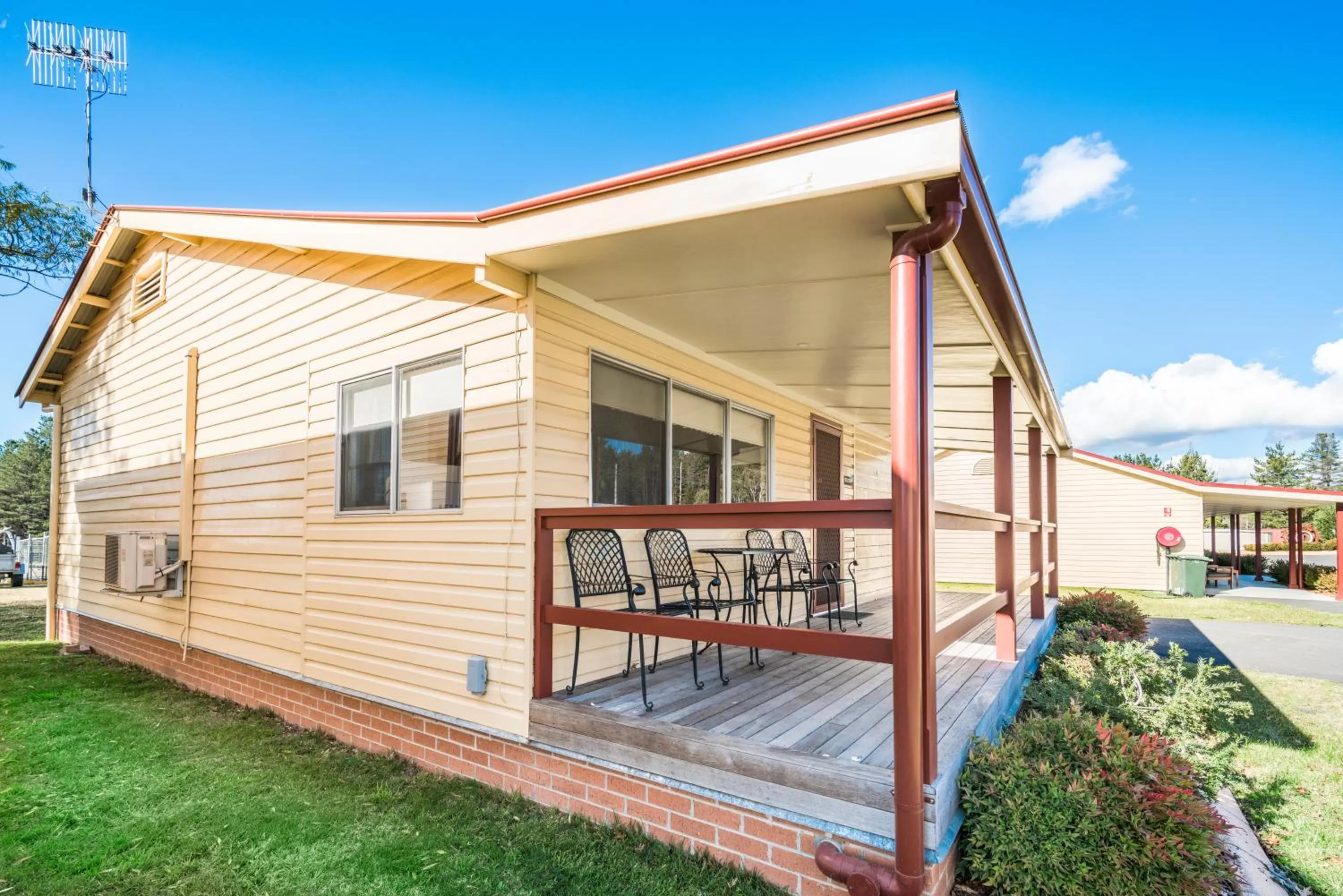 Balcony/Terrace in Black Gold Motel