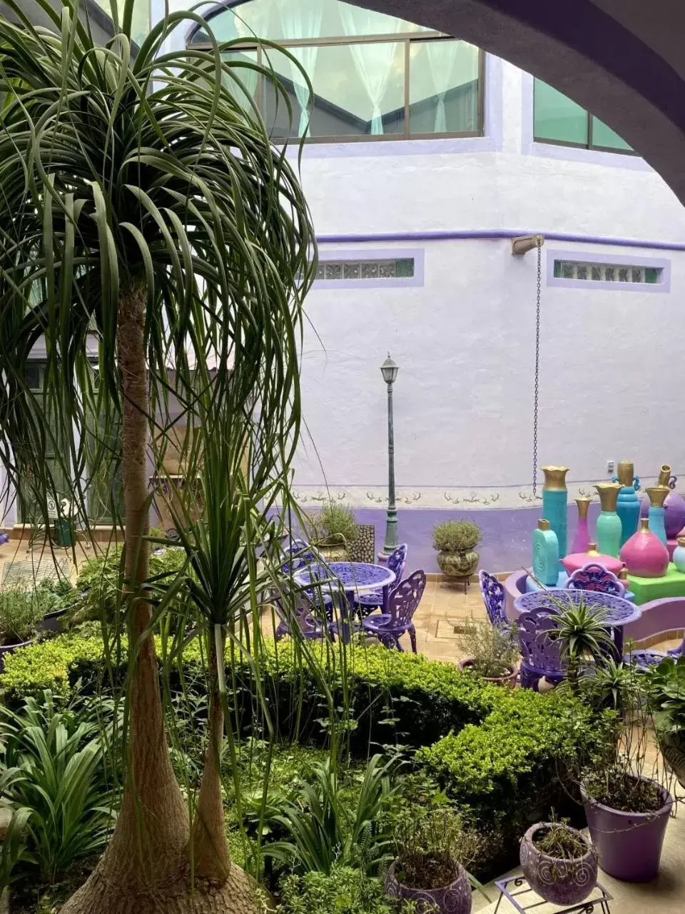 Patio in Hotel Vida en Rosas