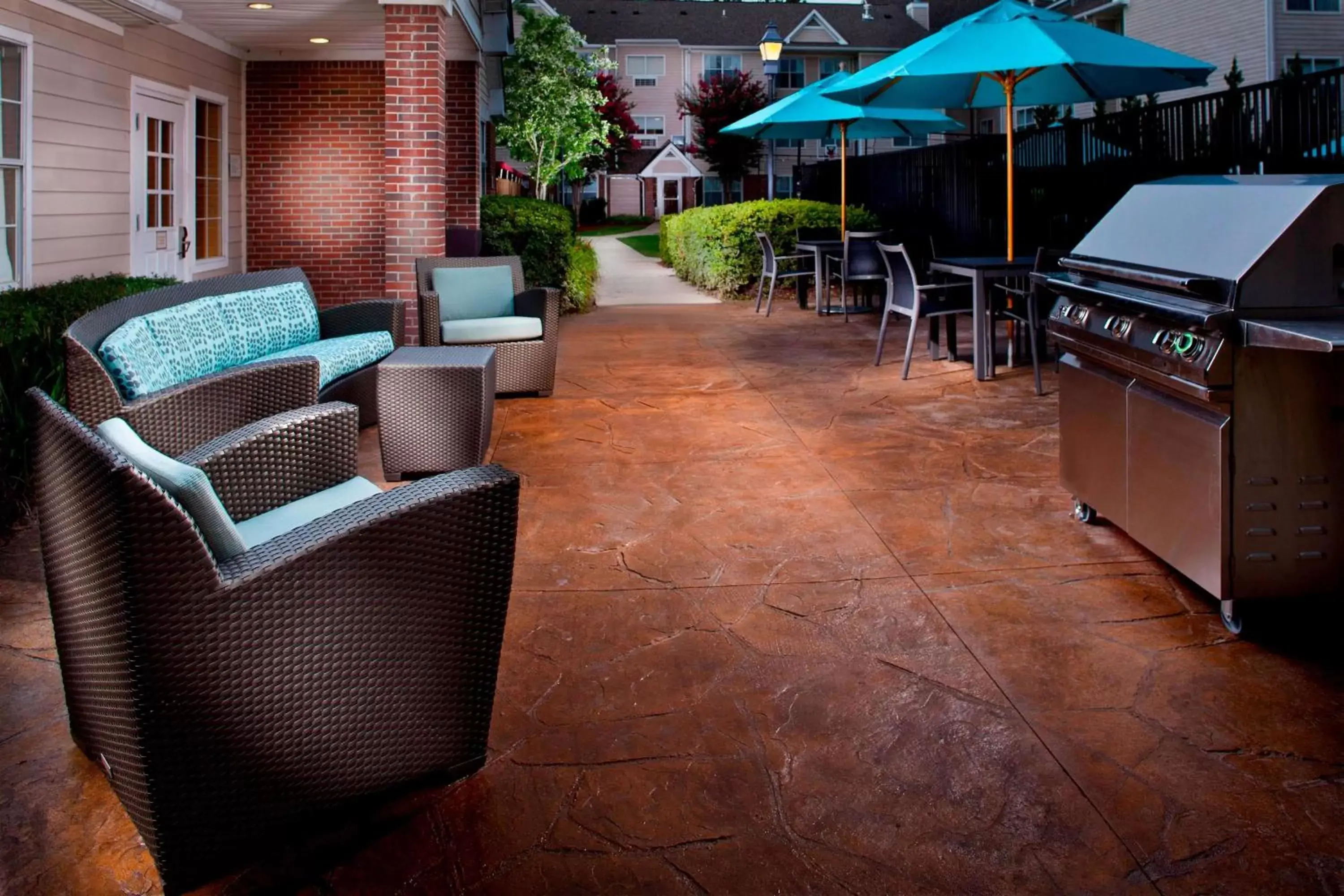 Patio in Sonesta ES Suites Birmingham Homewood