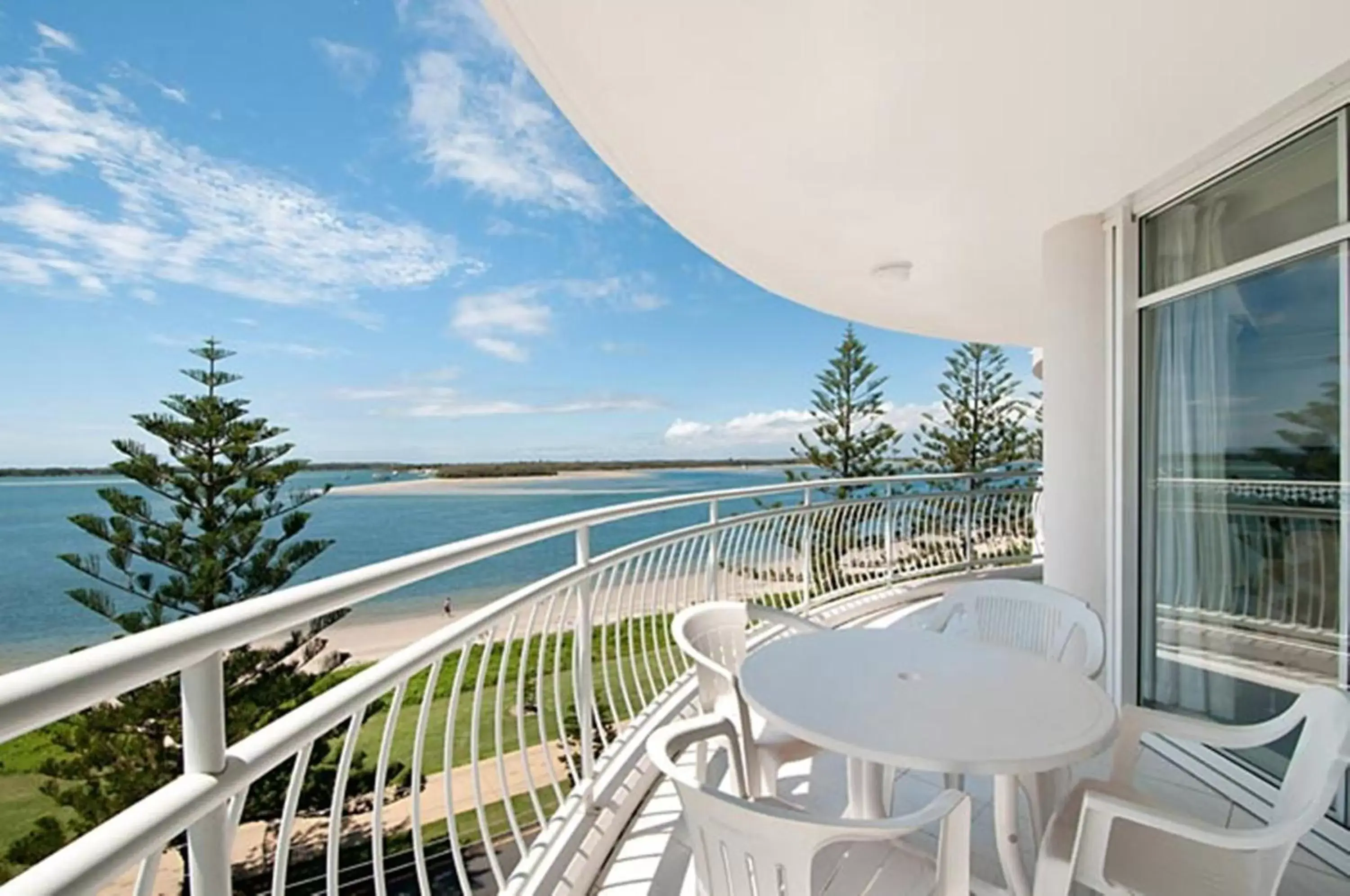 View (from property/room), Balcony/Terrace in The Atrium Resort